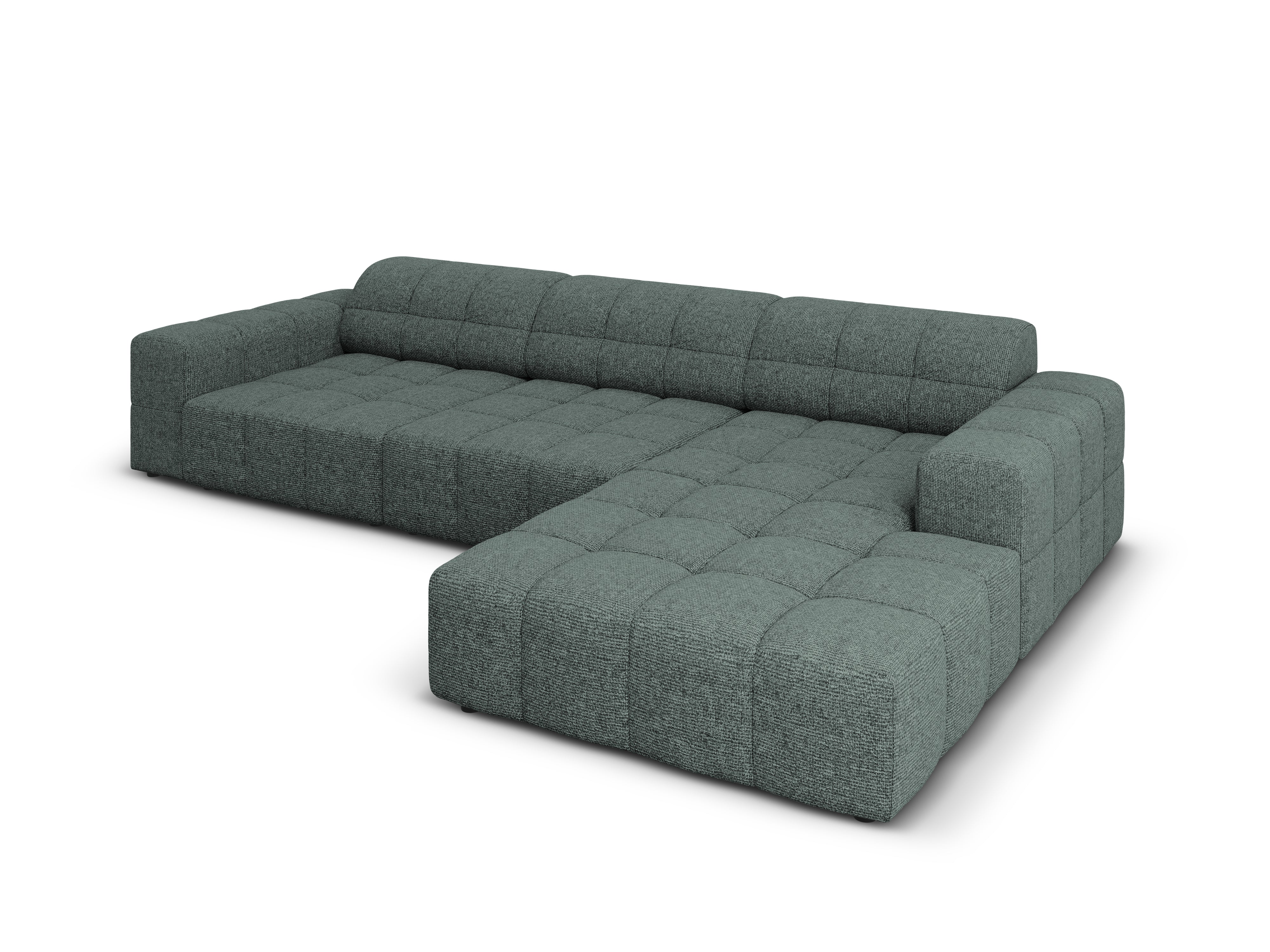 Jennifer Ecksofa, 284x166cm, Material: Chenille 