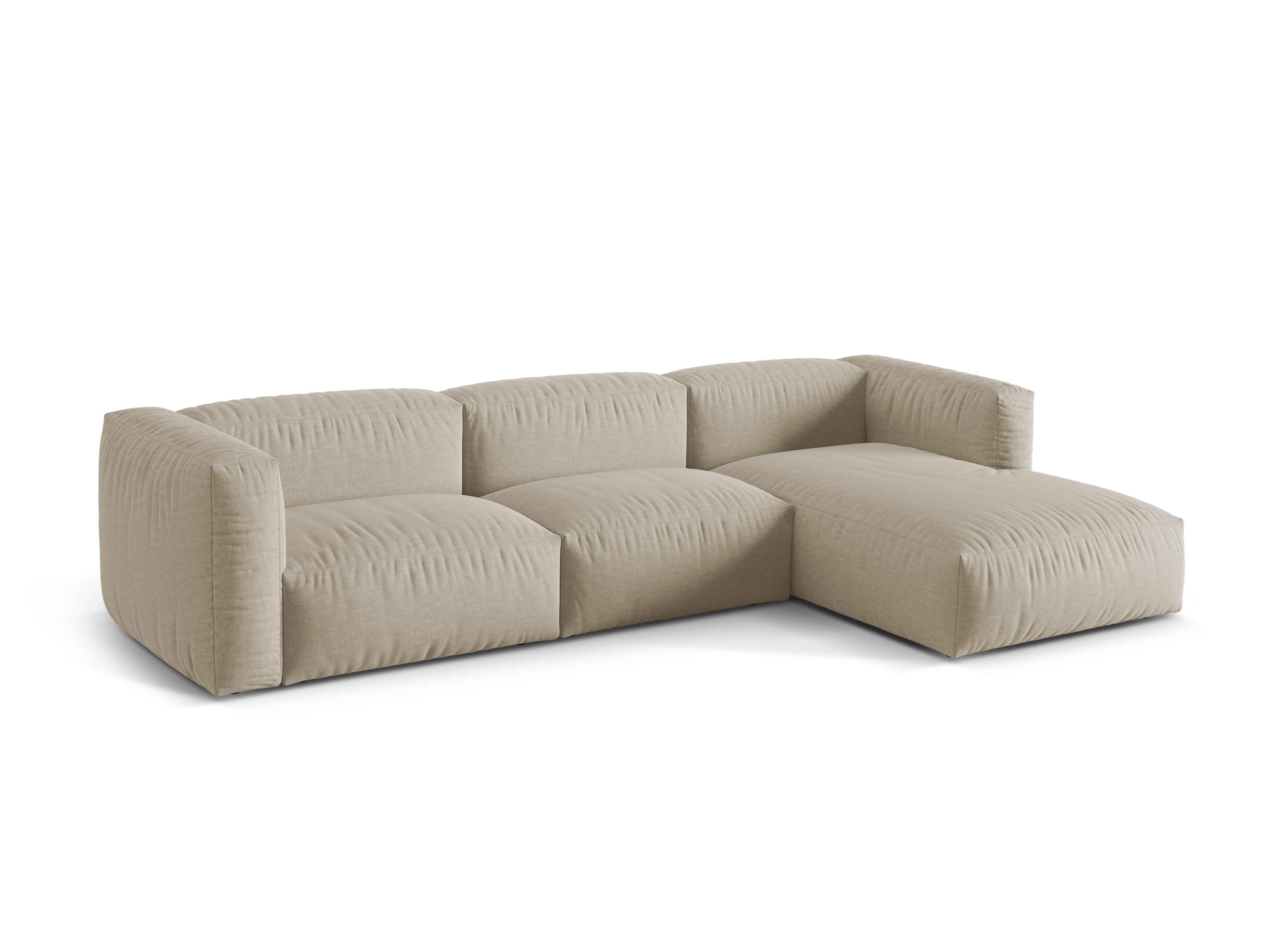 Ecksofa Martin, 330x176cm, Material: Strukturstoff