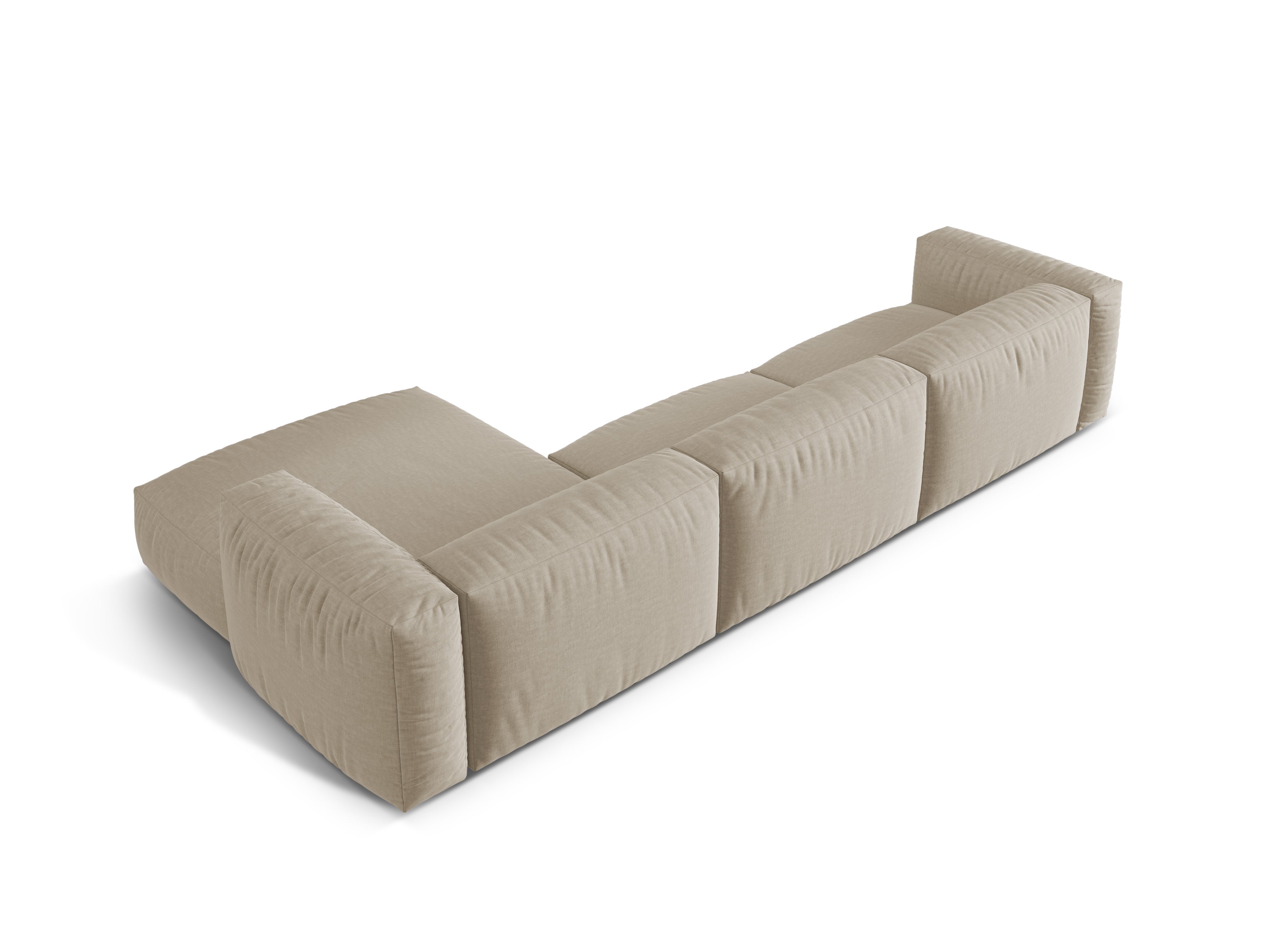 Ecksofa Martin, 330x176cm, Material: Strukturstoff