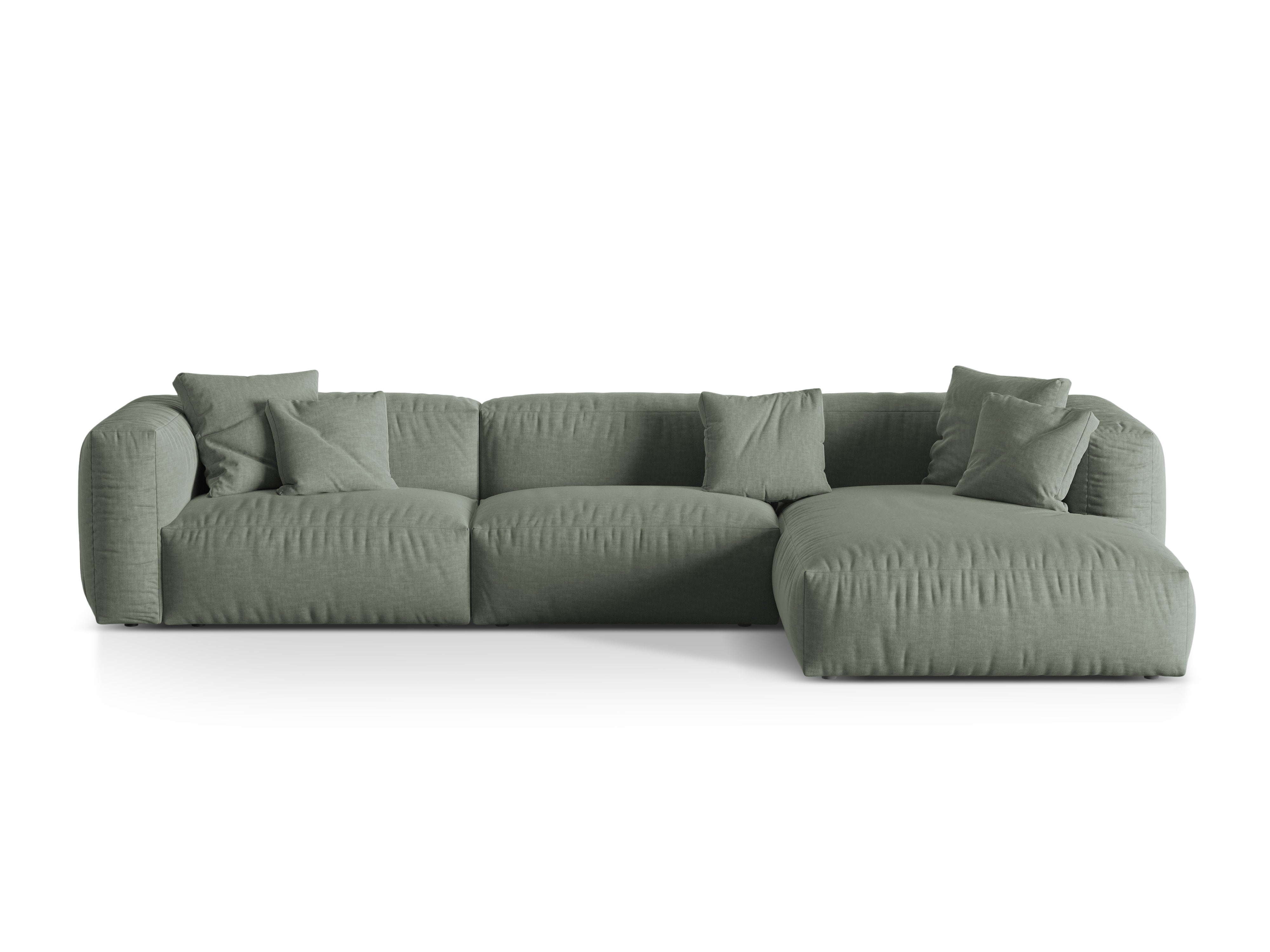 Ecksofa Martin, 330x176cm, Material: Strukturstoff