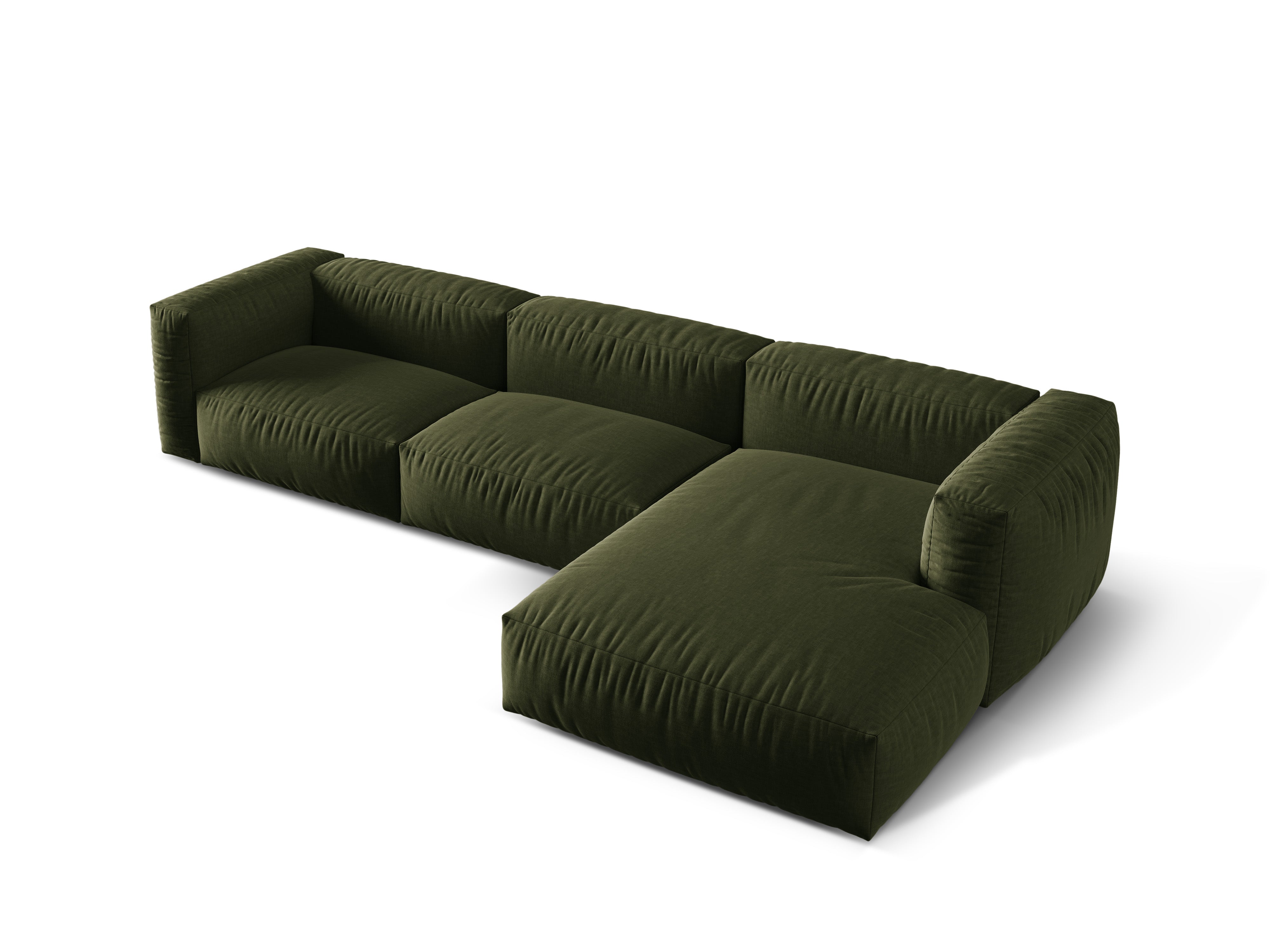 Ecksofa Martin, 330x176cm, Material: Strukturstoff