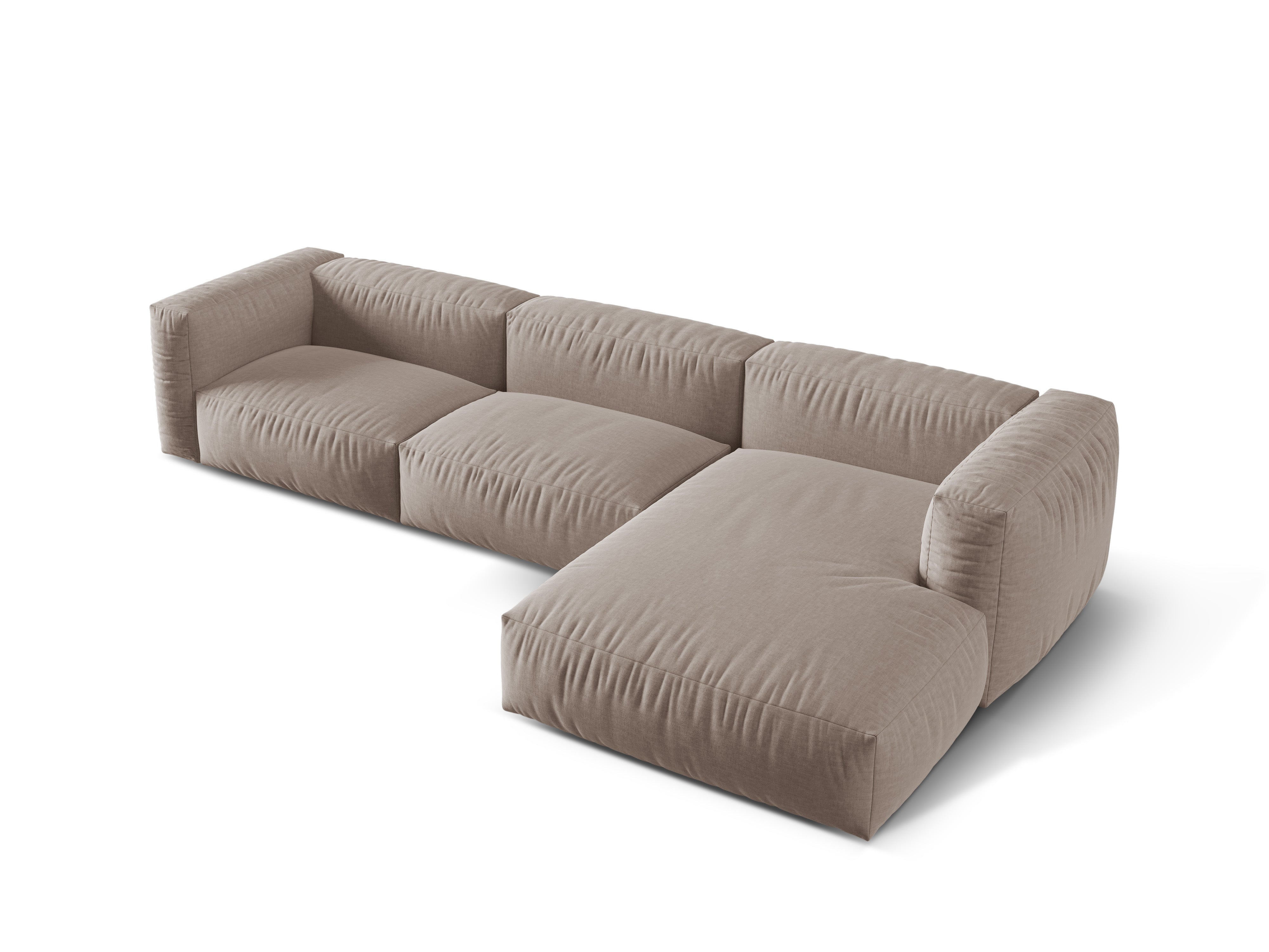 Ecksofa Martin, 330x176cm, Material: Strukturstoff