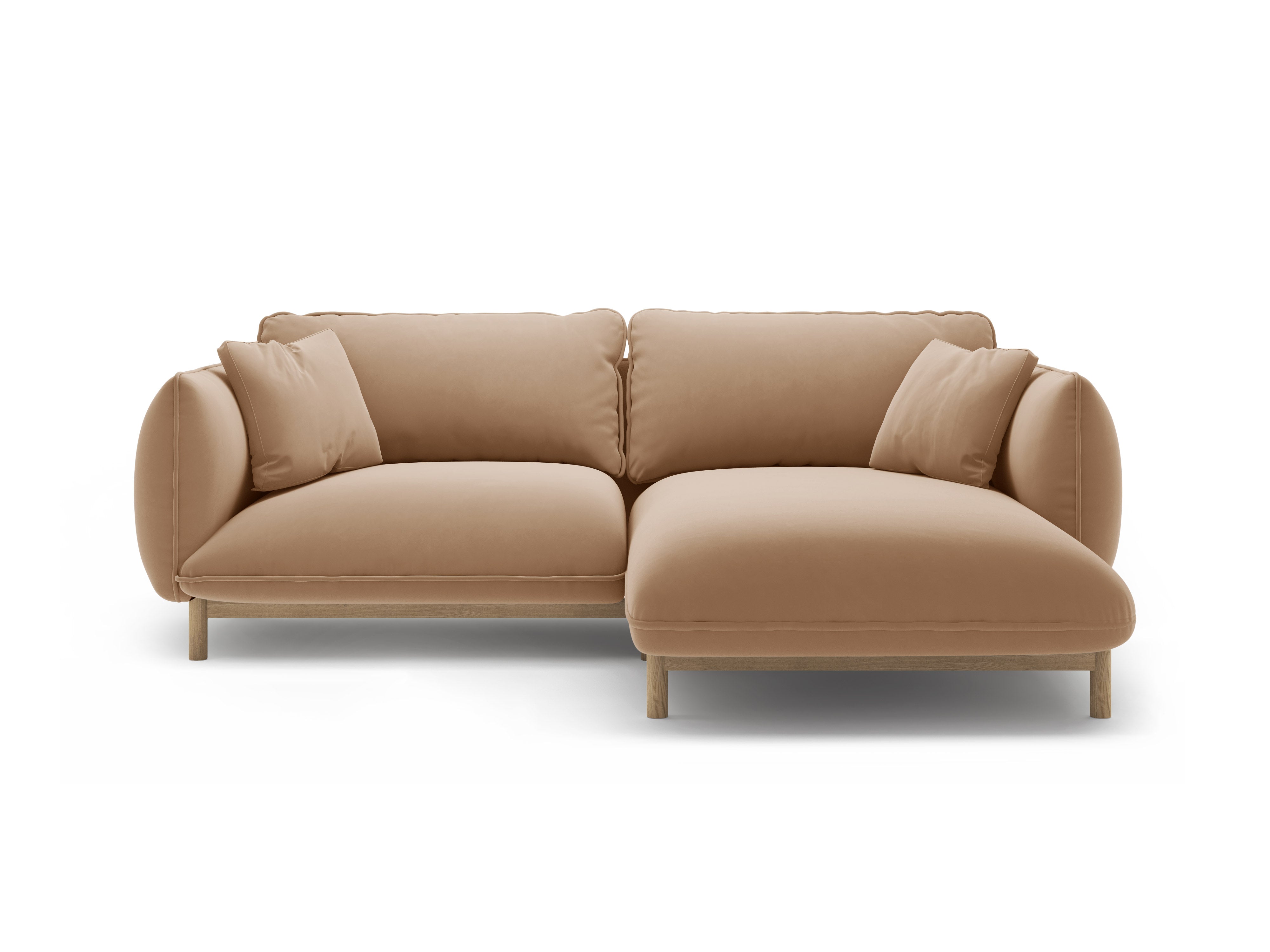 Ecksofa-Set Ada, 220x179cm, Material: Samt