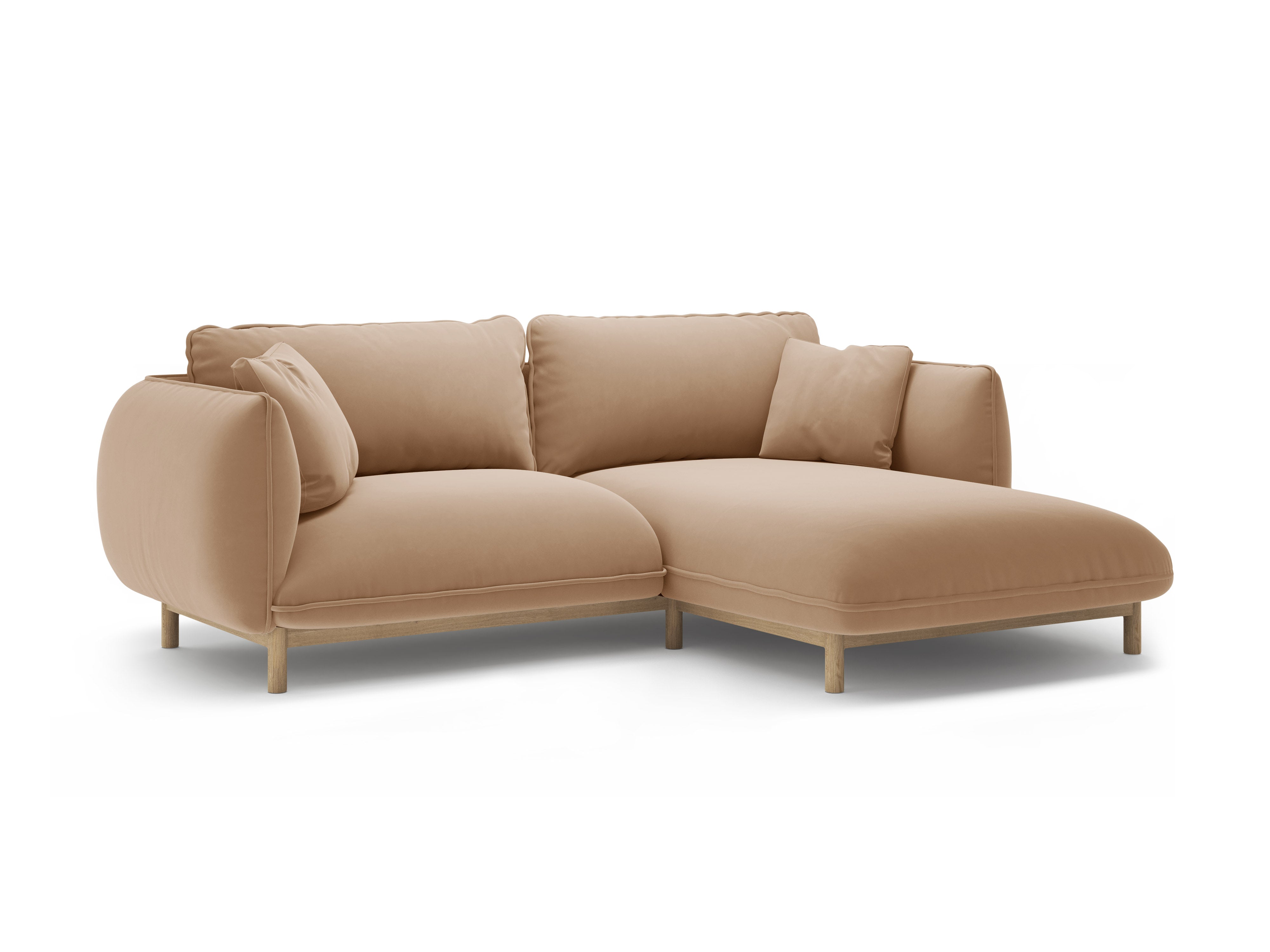 Ecksofa-Set Ada, 220x179cm, Material: Samt
