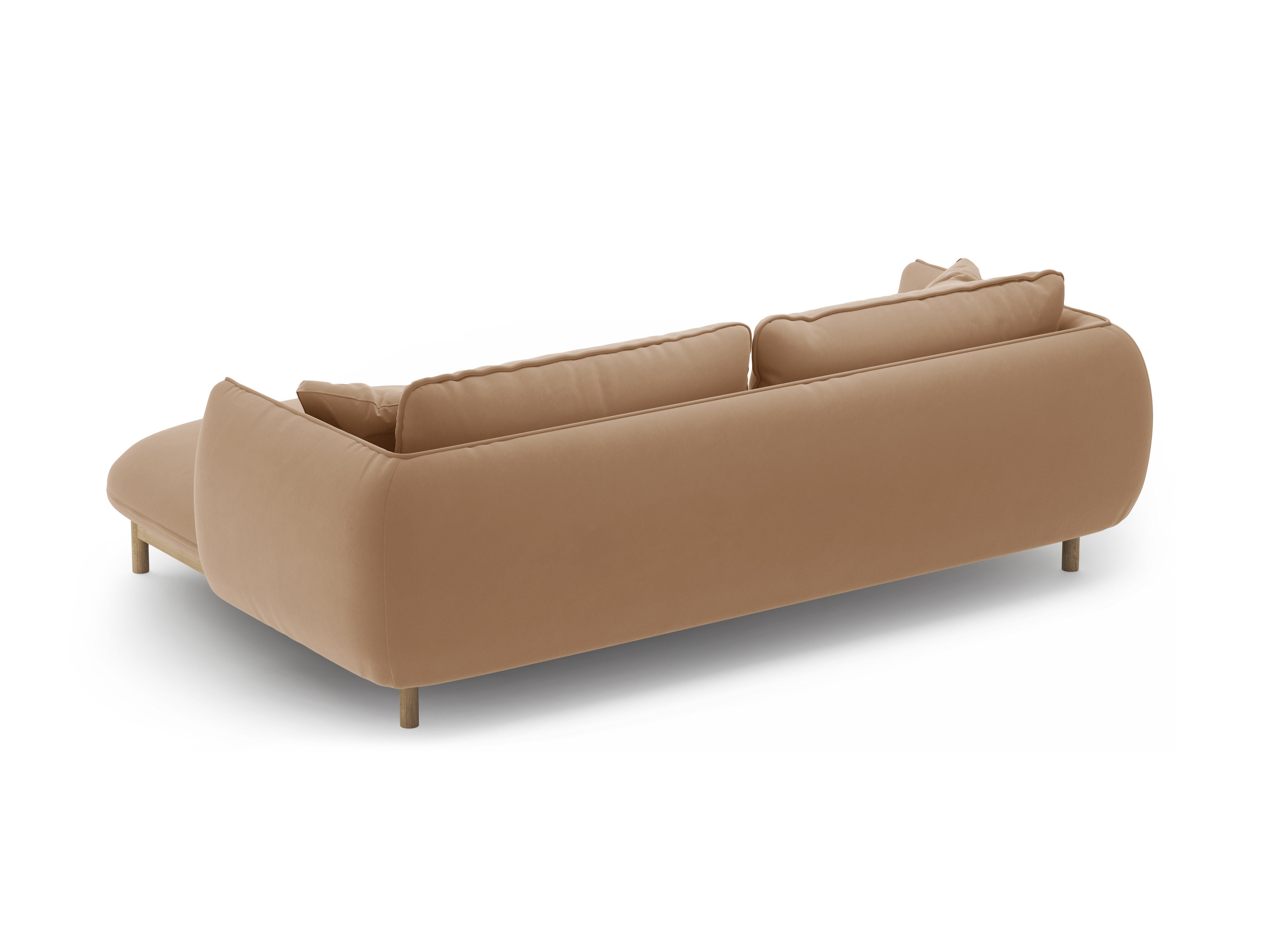 Ecksofa-Set Ada, 220x179cm, Material: Samt