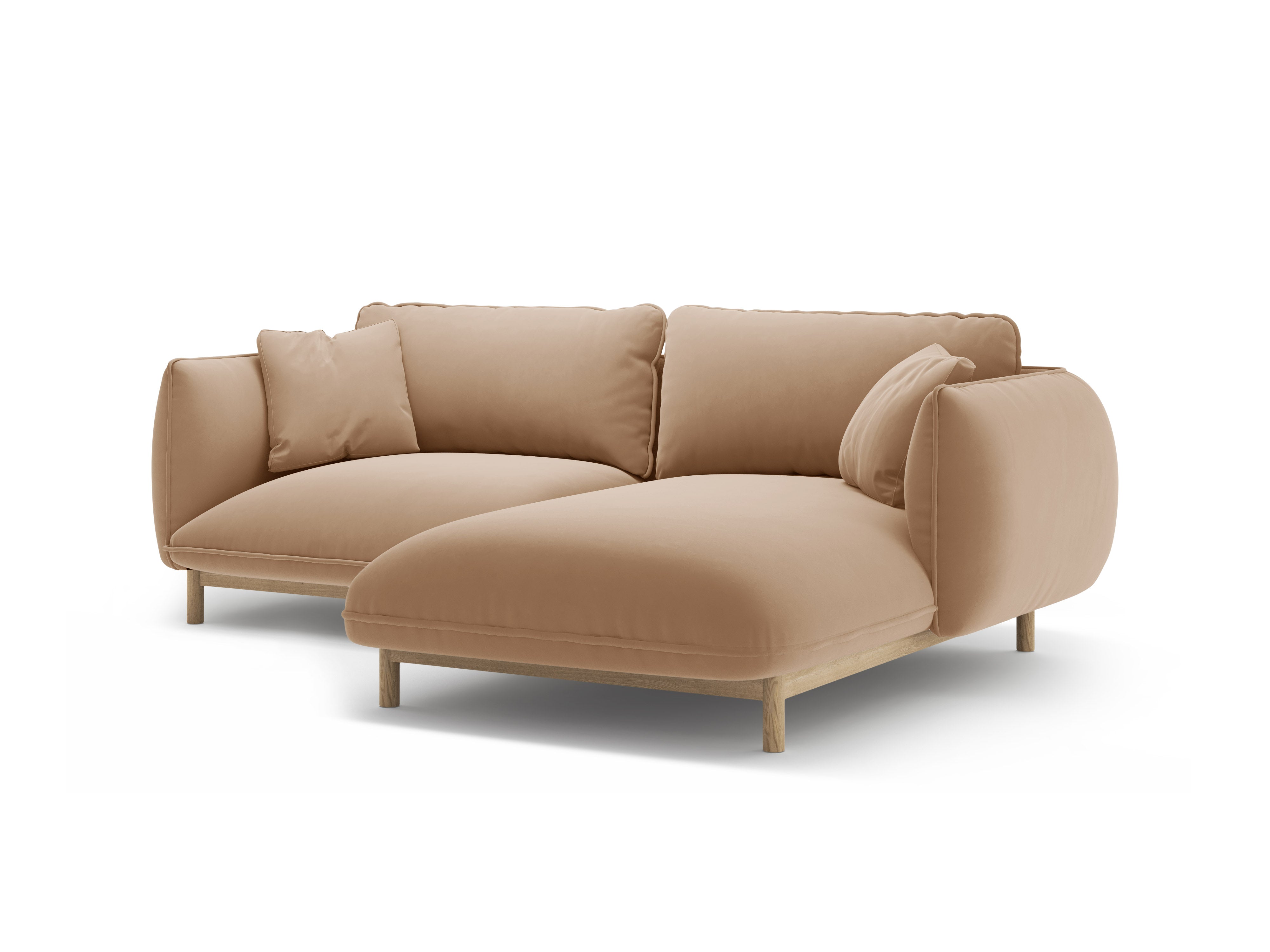 Ecksofa-Set Ada, 220x179cm, Material: Samt