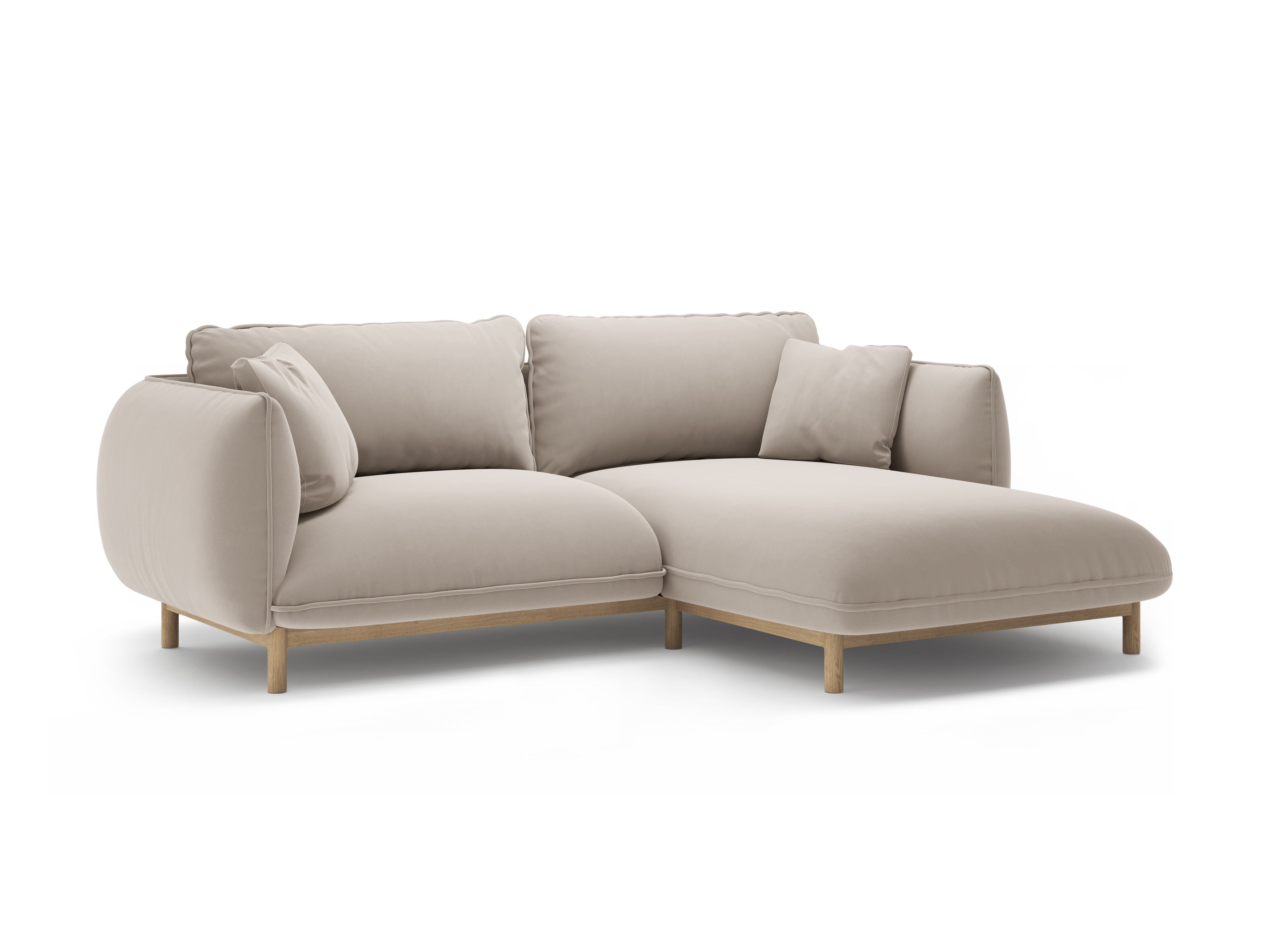 Ecksofa-Set Ada, 220x179cm, Material: Samt