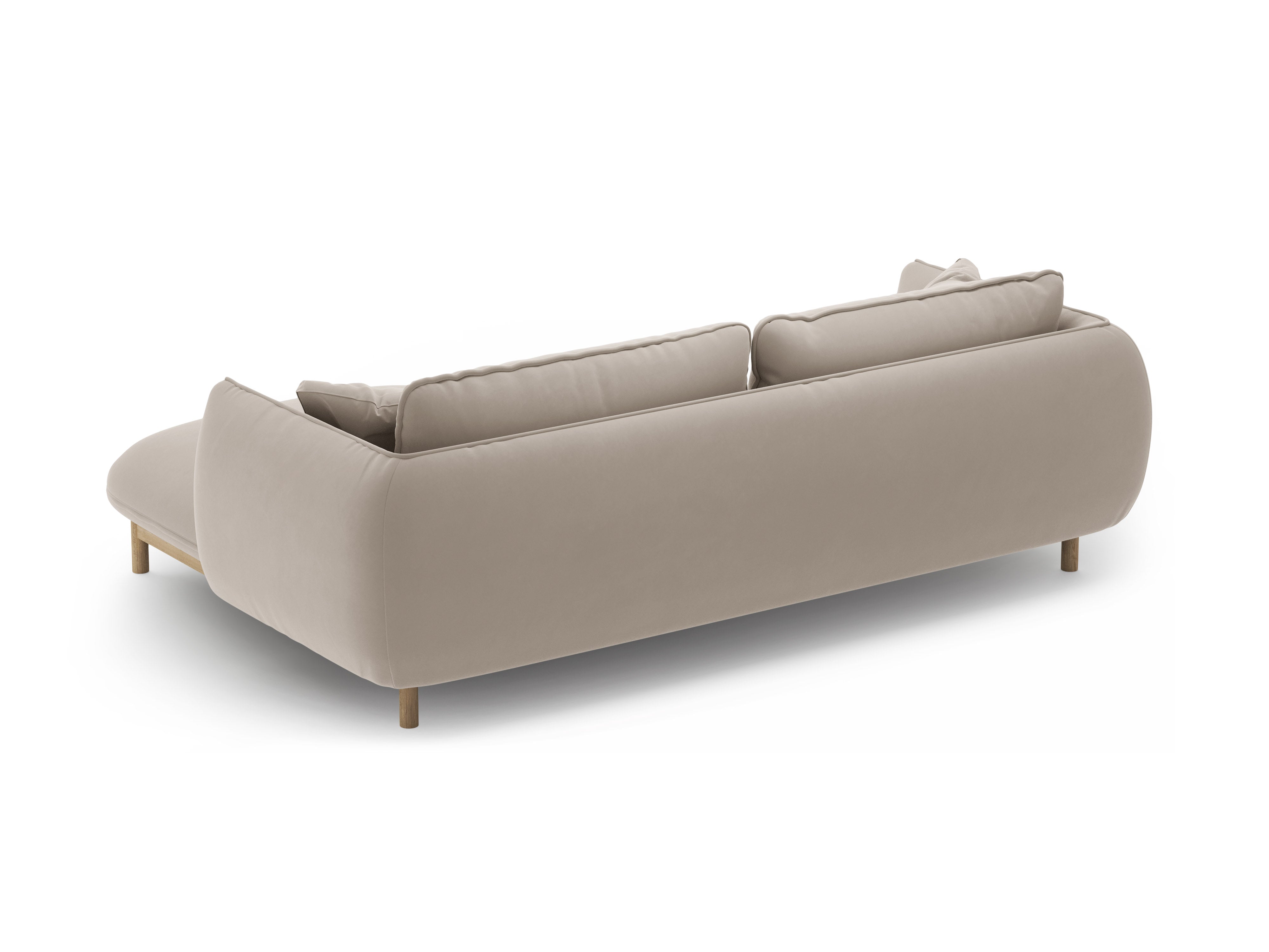 Ecksofa-Set Ada, 220x179cm, Material: Samt