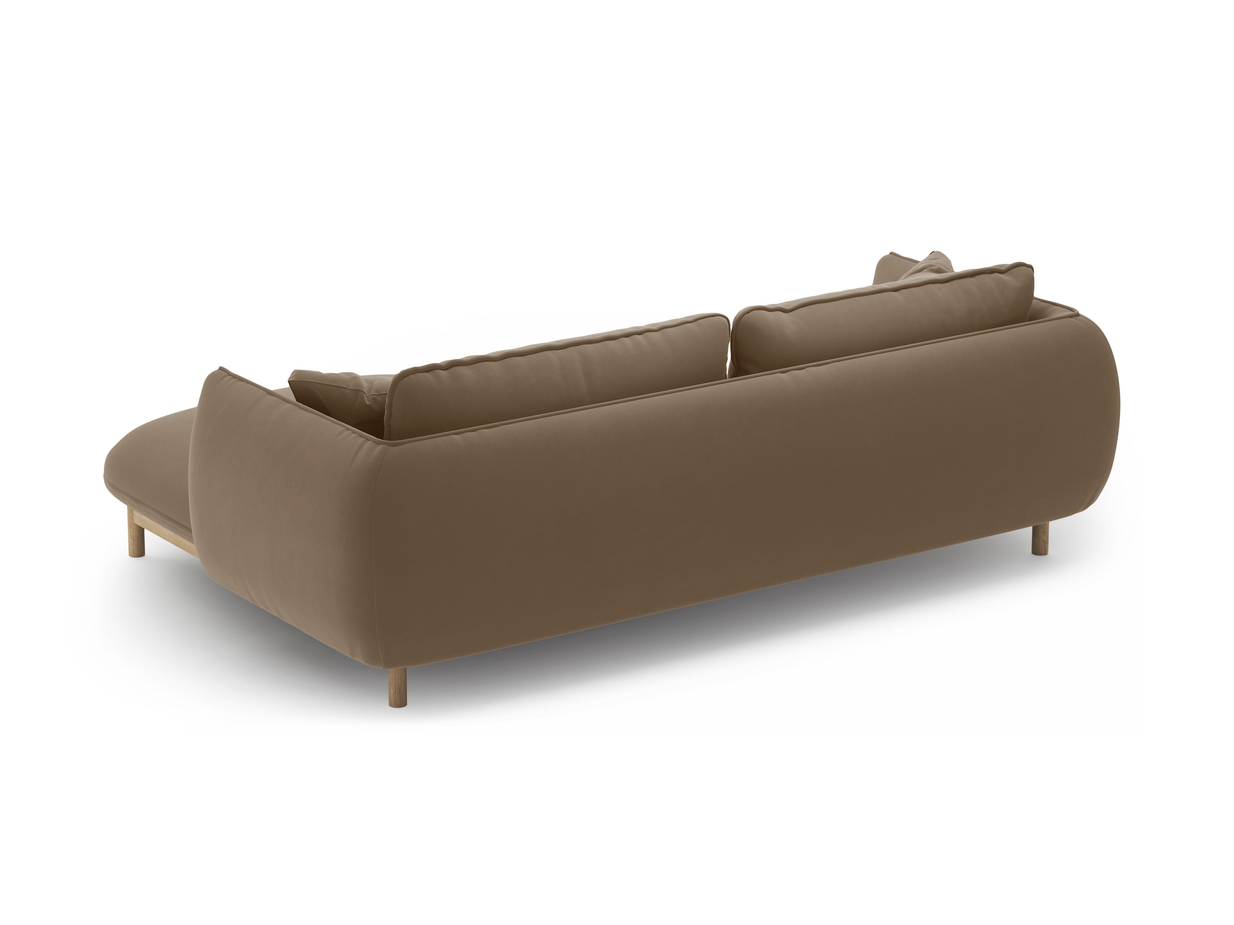 Ecksofa-Set Ada, 220x179cm, Material: Samt