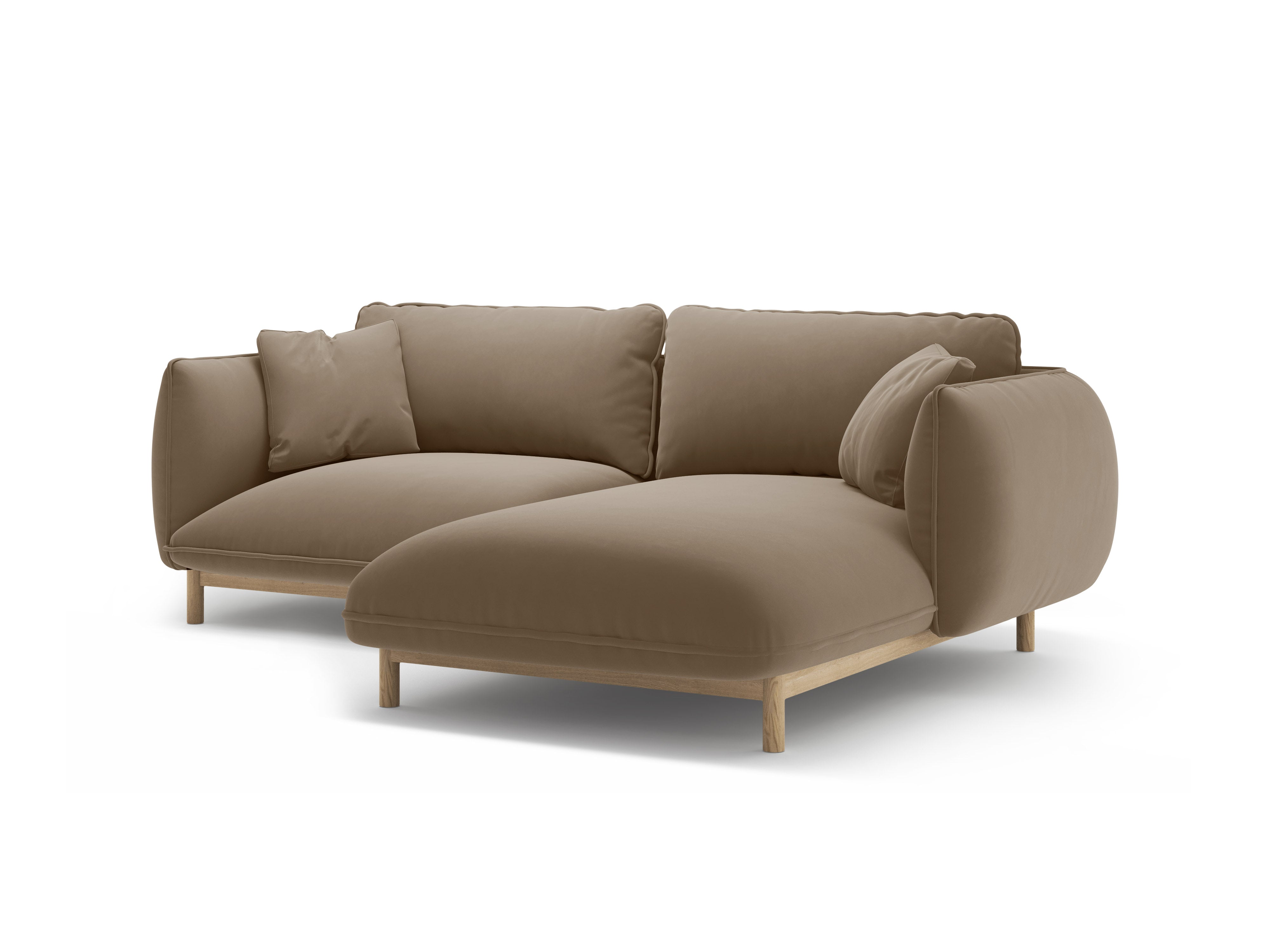 Ecksofa-Set Ada, 220x179cm, Material: Samt