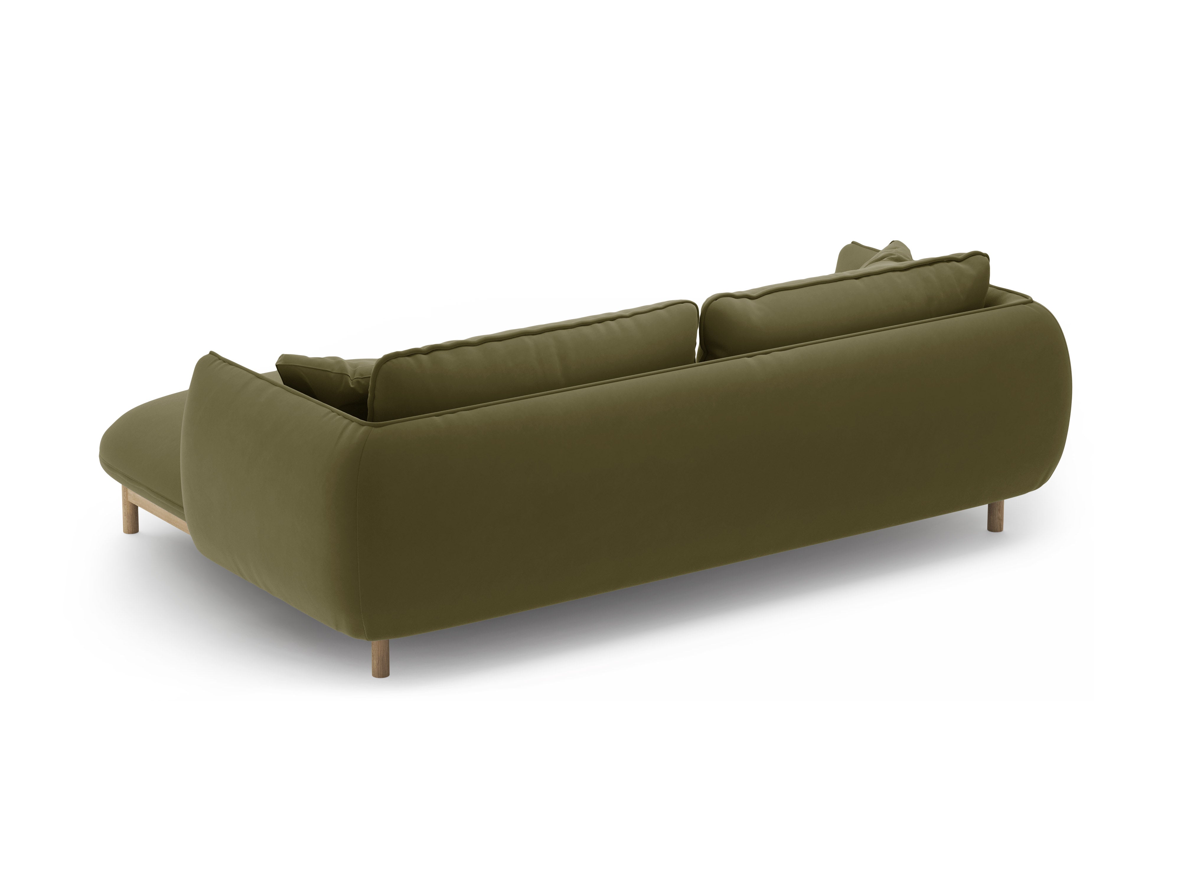 Ecksofa-Set Ada, 220x179cm, Material: Samt