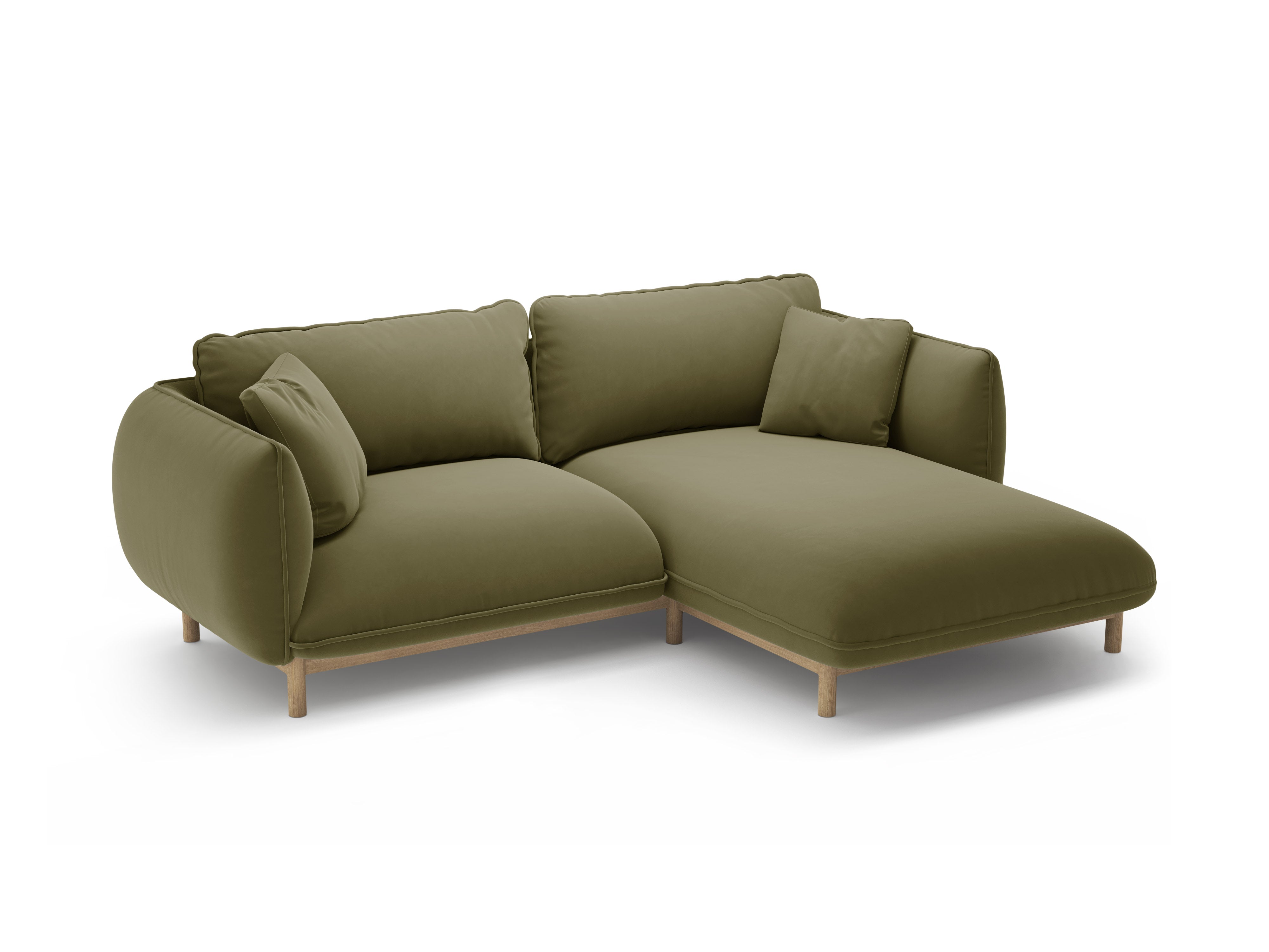 Ecksofa-Set Ada, 220x179cm, Material: Samt
