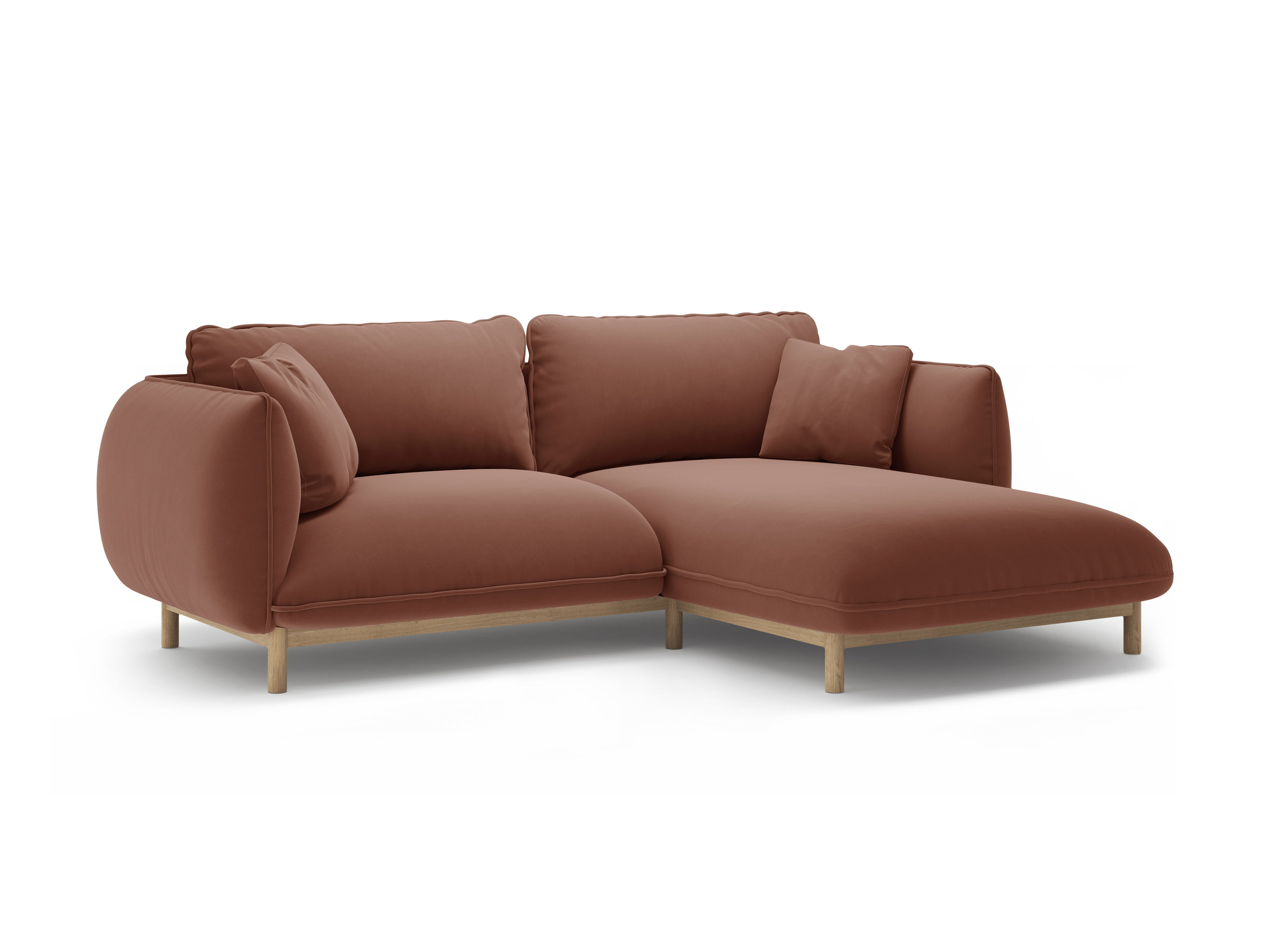 Ecksofa-Set Ada, 220x179cm, Material: Samt