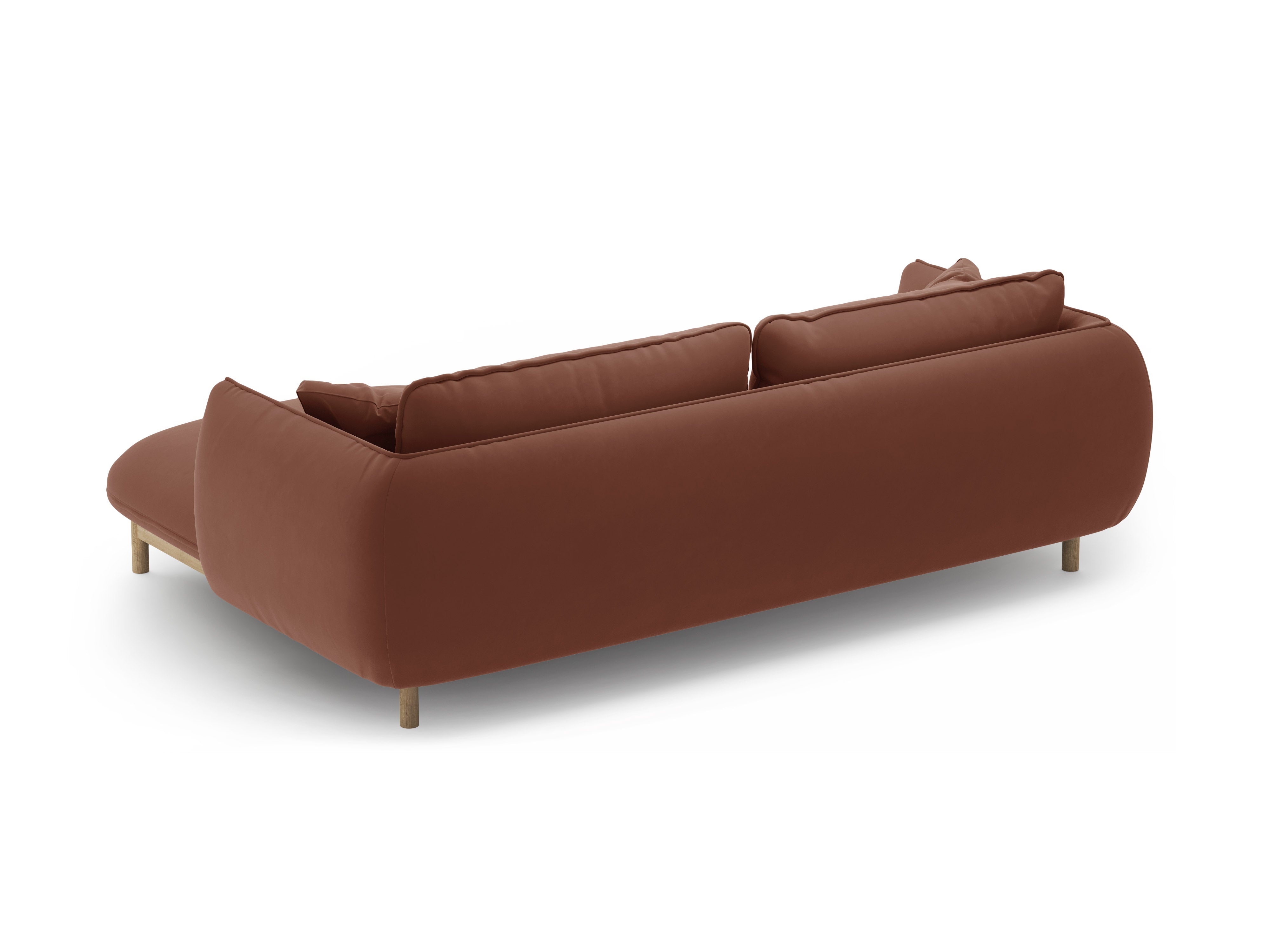 Ecksofa-Set Ada, 220x179cm, Material: Samt