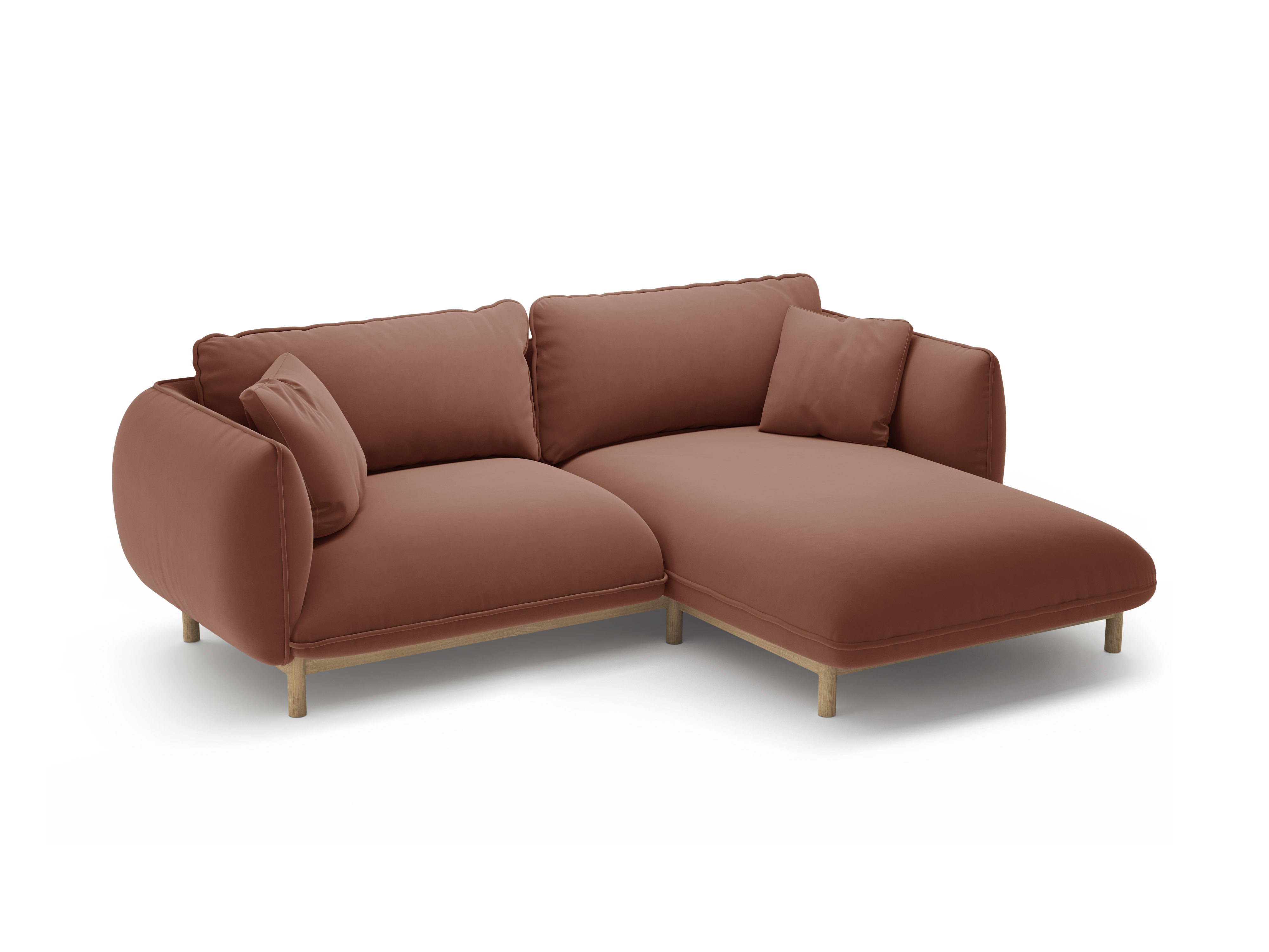 Ecksofa-Set Ada, 220x179cm, Material: Samt