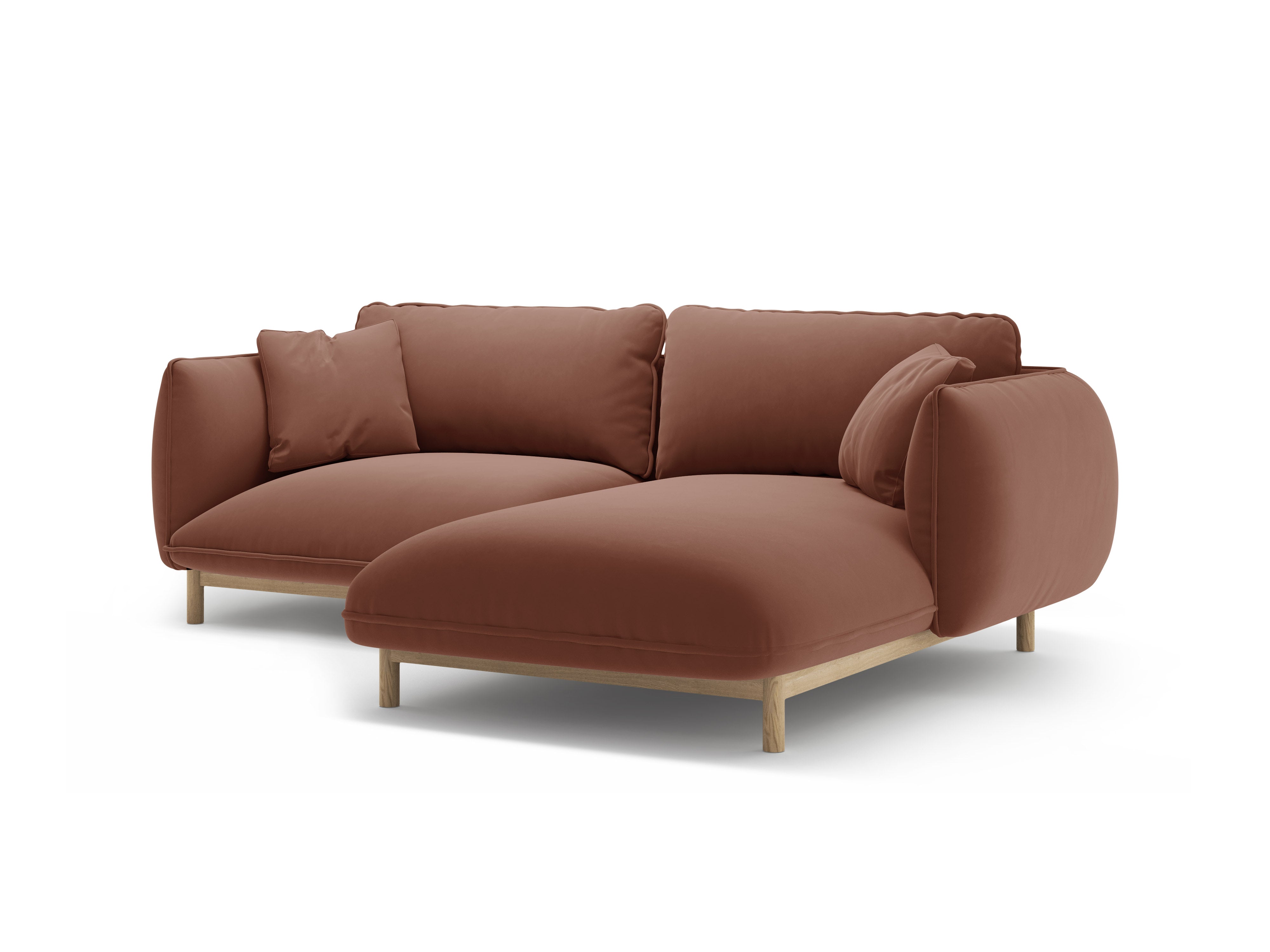 Ecksofa-Set Ada, 220x179cm, Material: Samt