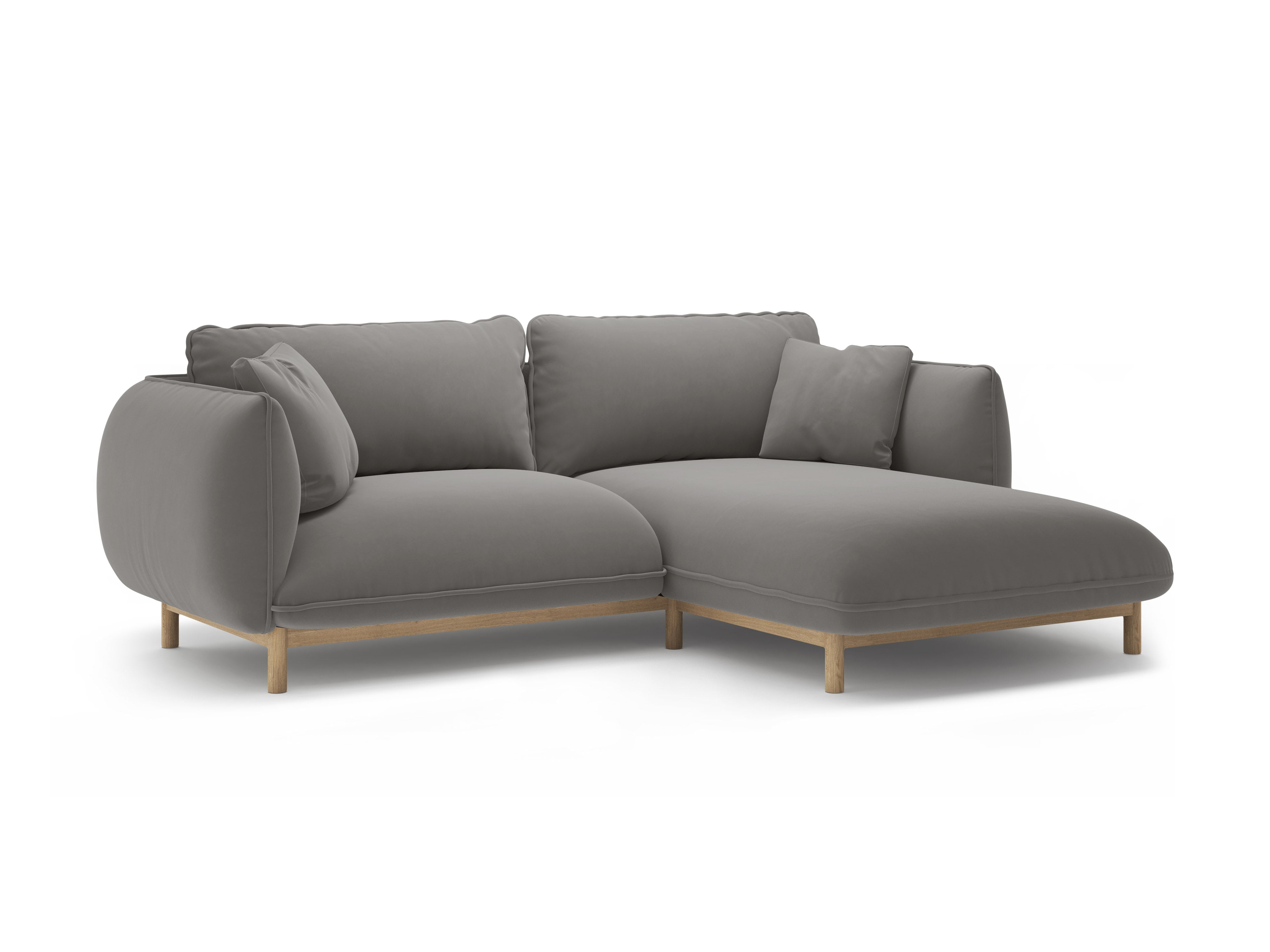 Ecksofa-Set Ada, 220x179cm, Material: Samt