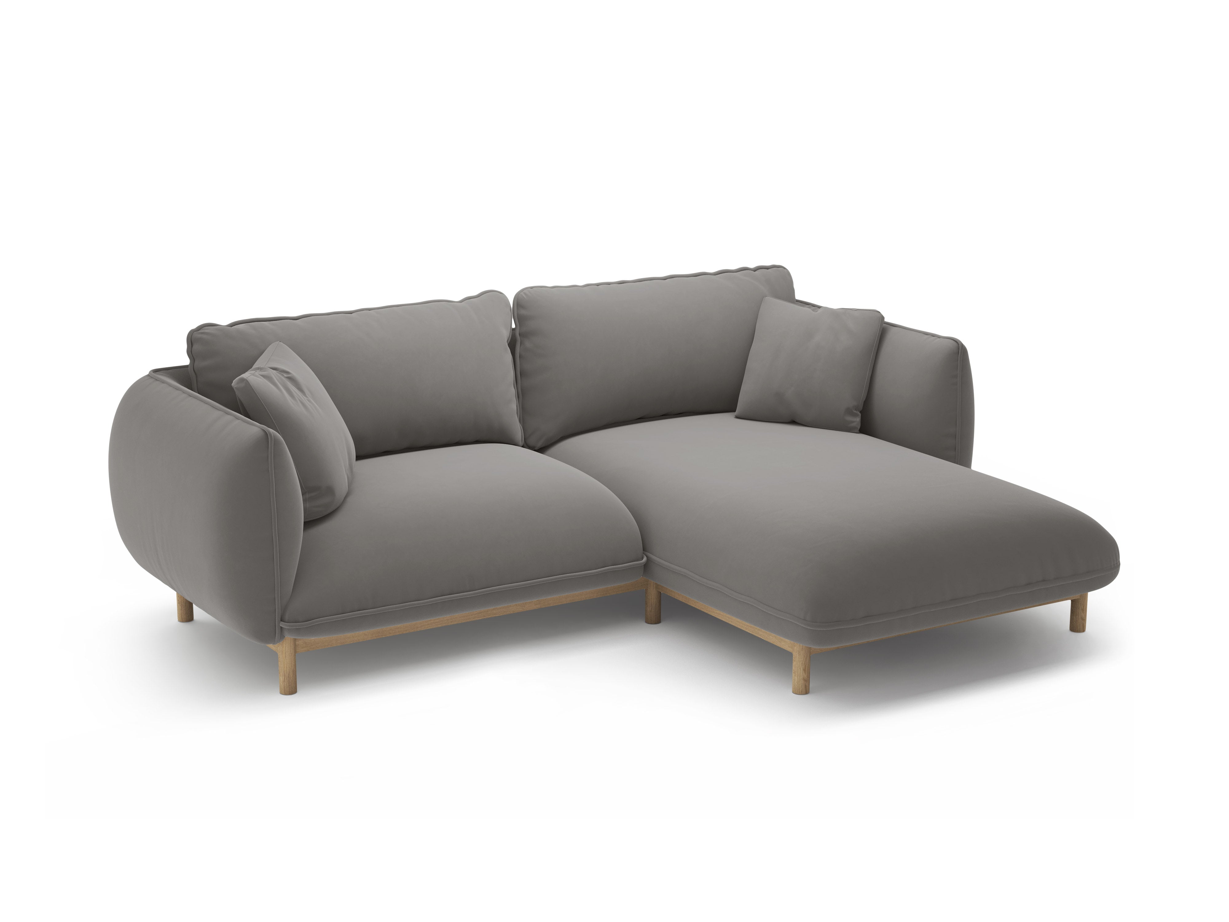 Ecksofa-Set Ada, 220x179cm, Material: Samt