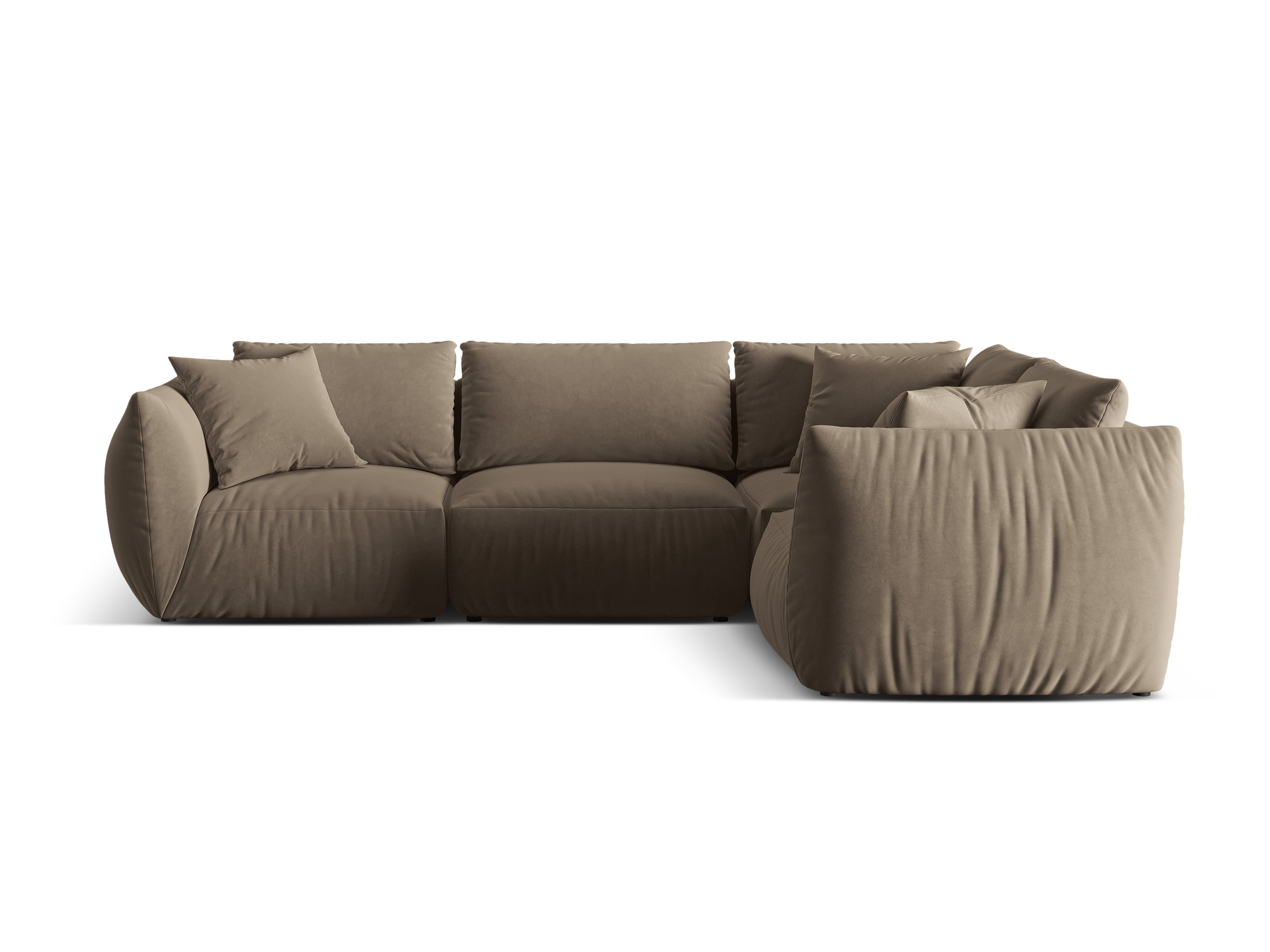 Ecksofa Chris 295x210cm, Material: Samt