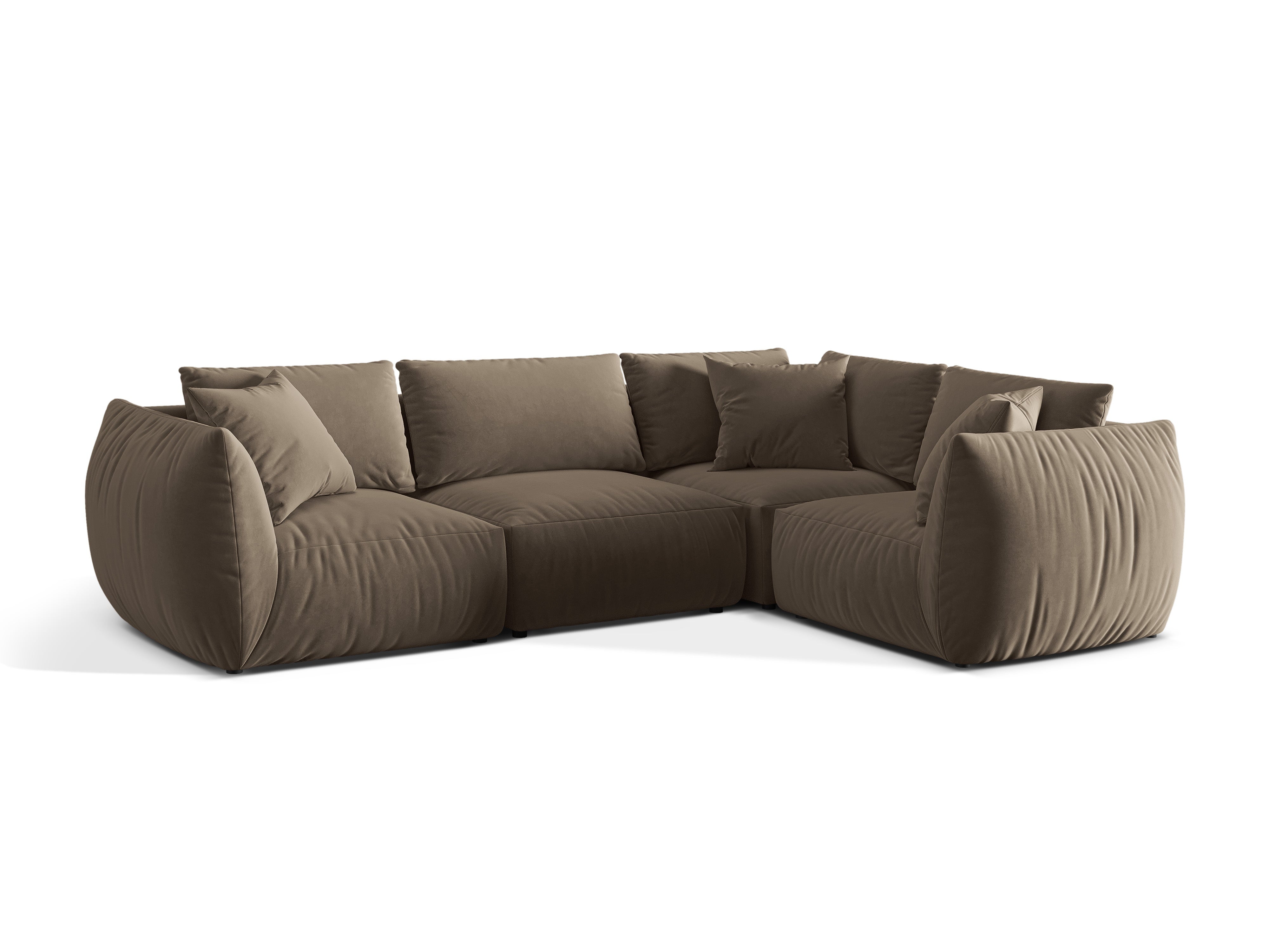 Ecksofa Chris 295x210cm, Material: Samt