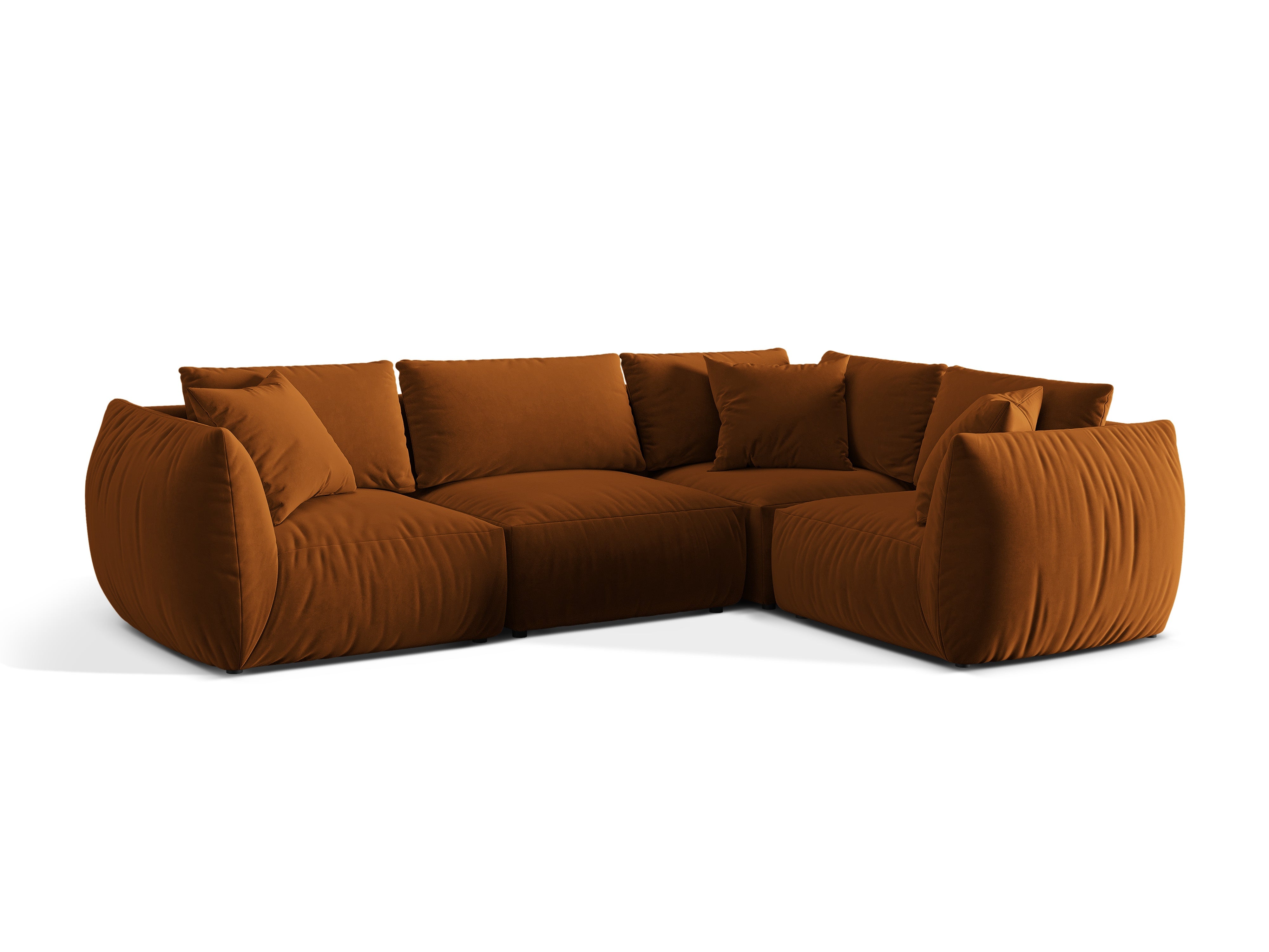 Ecksofa Chris 295x210cm, Material: Samt