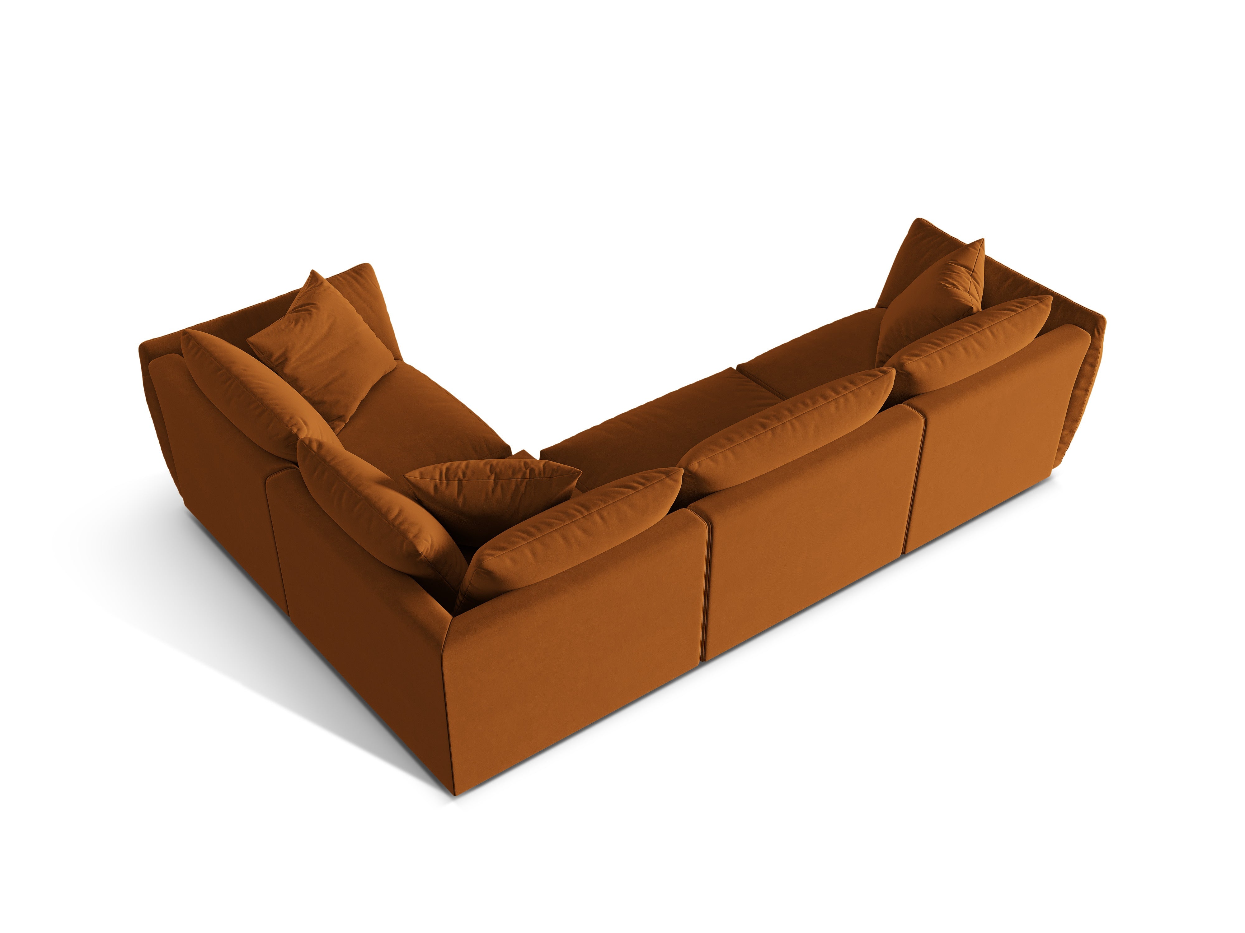 Ecksofa Chris 295x210cm, Material: Samt
