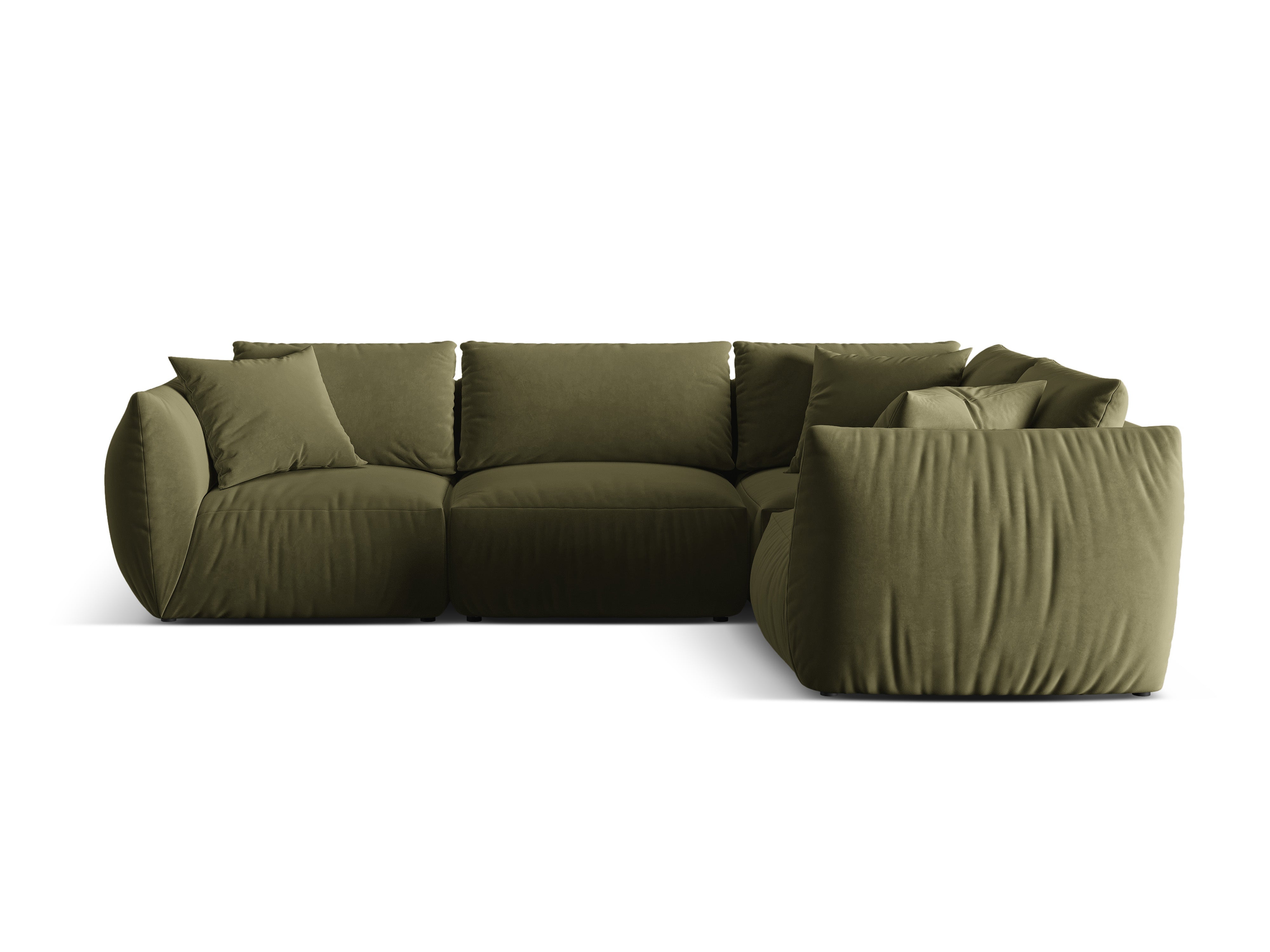 Ecksofa Chris 295x210cm, Material: Samt