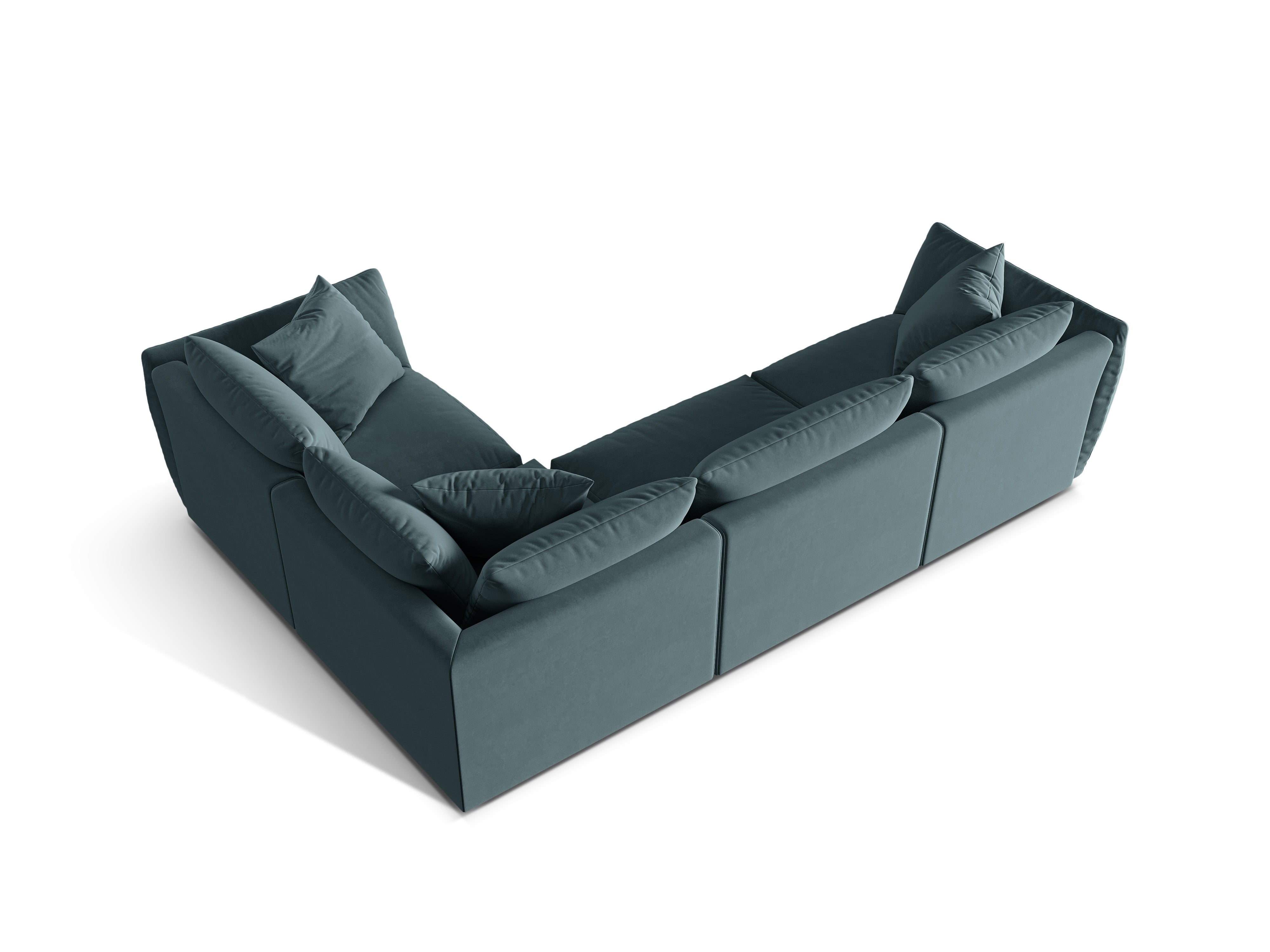 Ecksofa Chris 295x210cm, Material: Samt