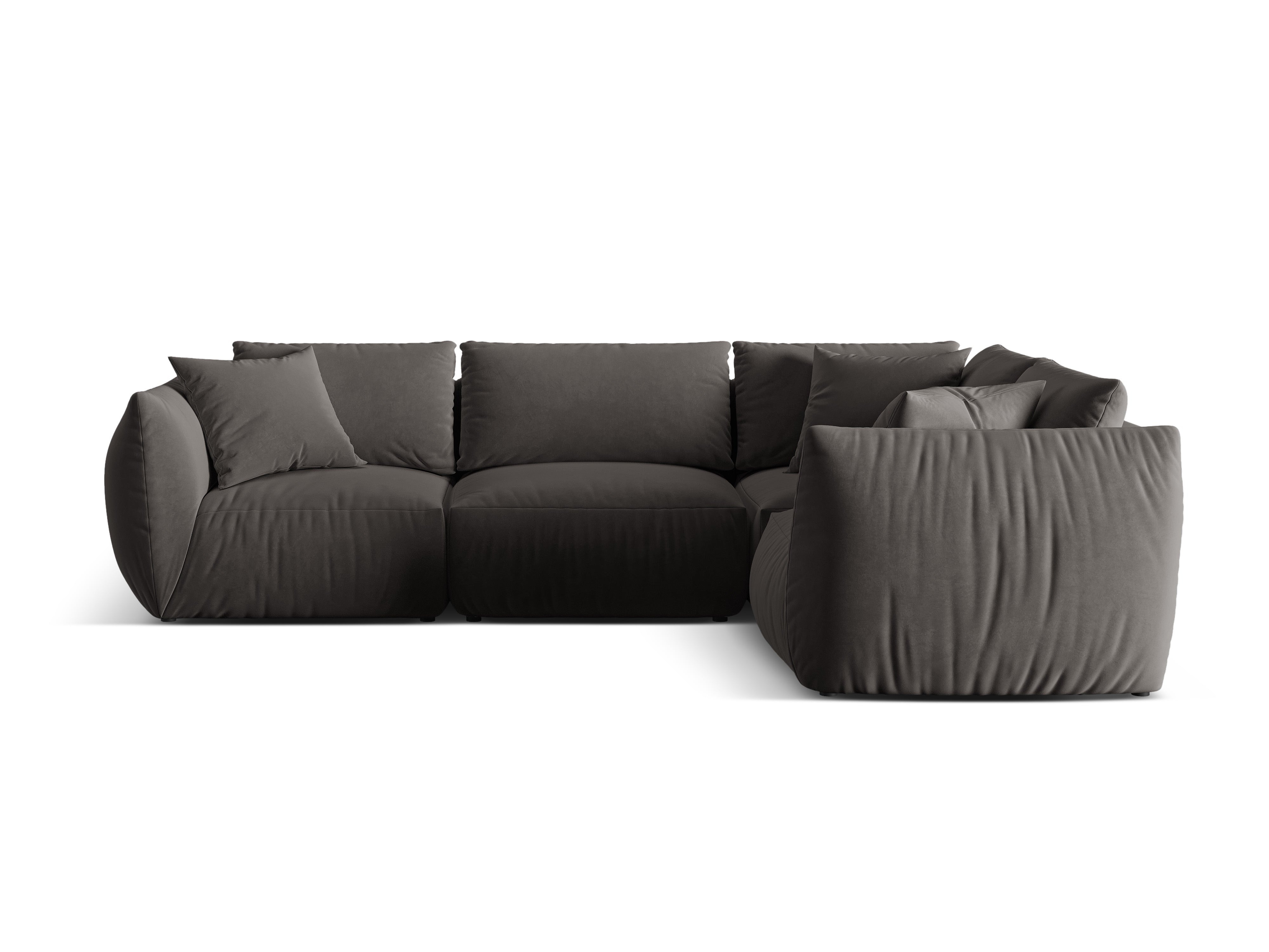 Ecksofa Chris 295x210cm, Material: Samt
