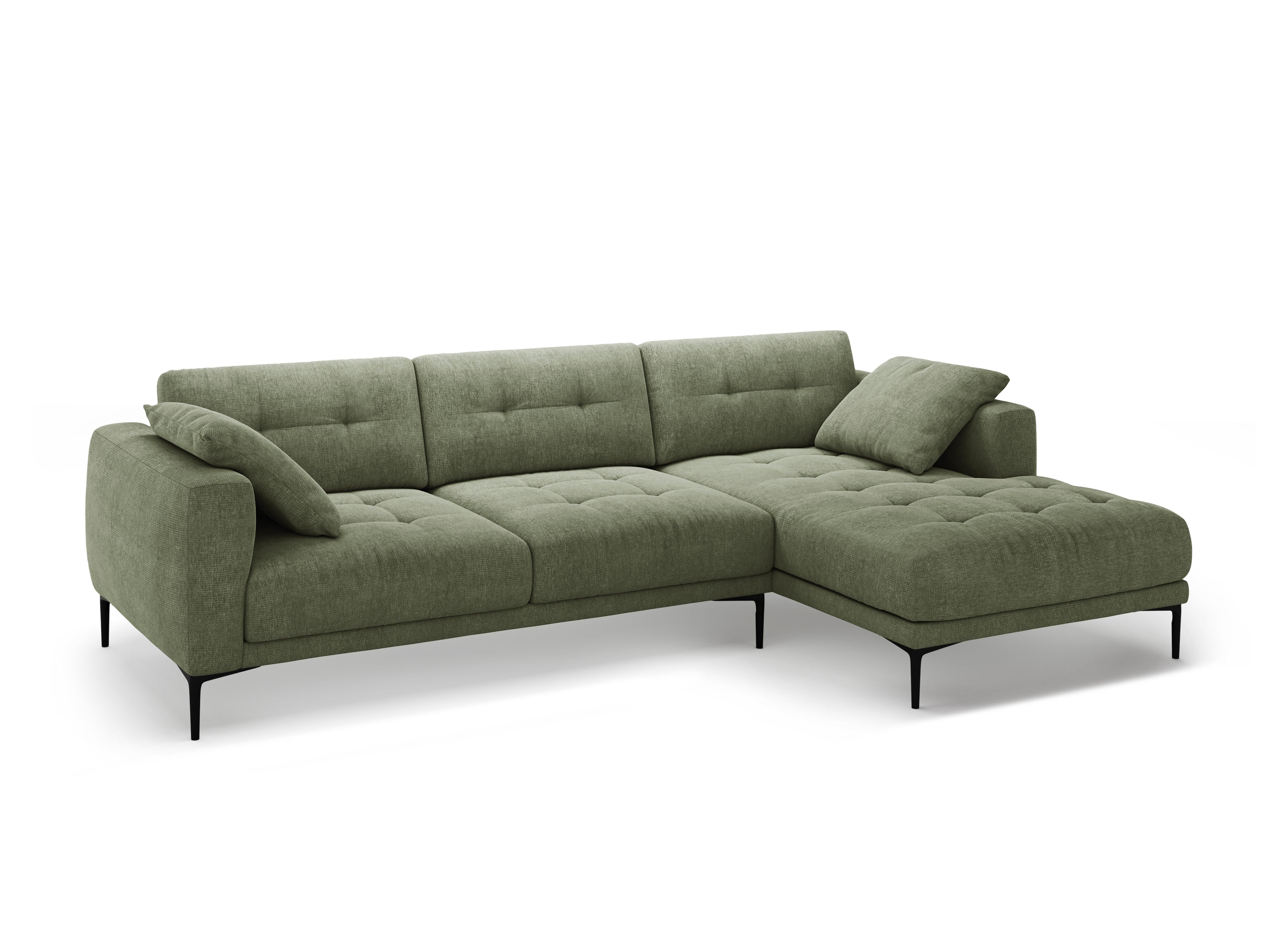 Eckgarnitur Bemy, 295x174cm, Material: Strukturstoff