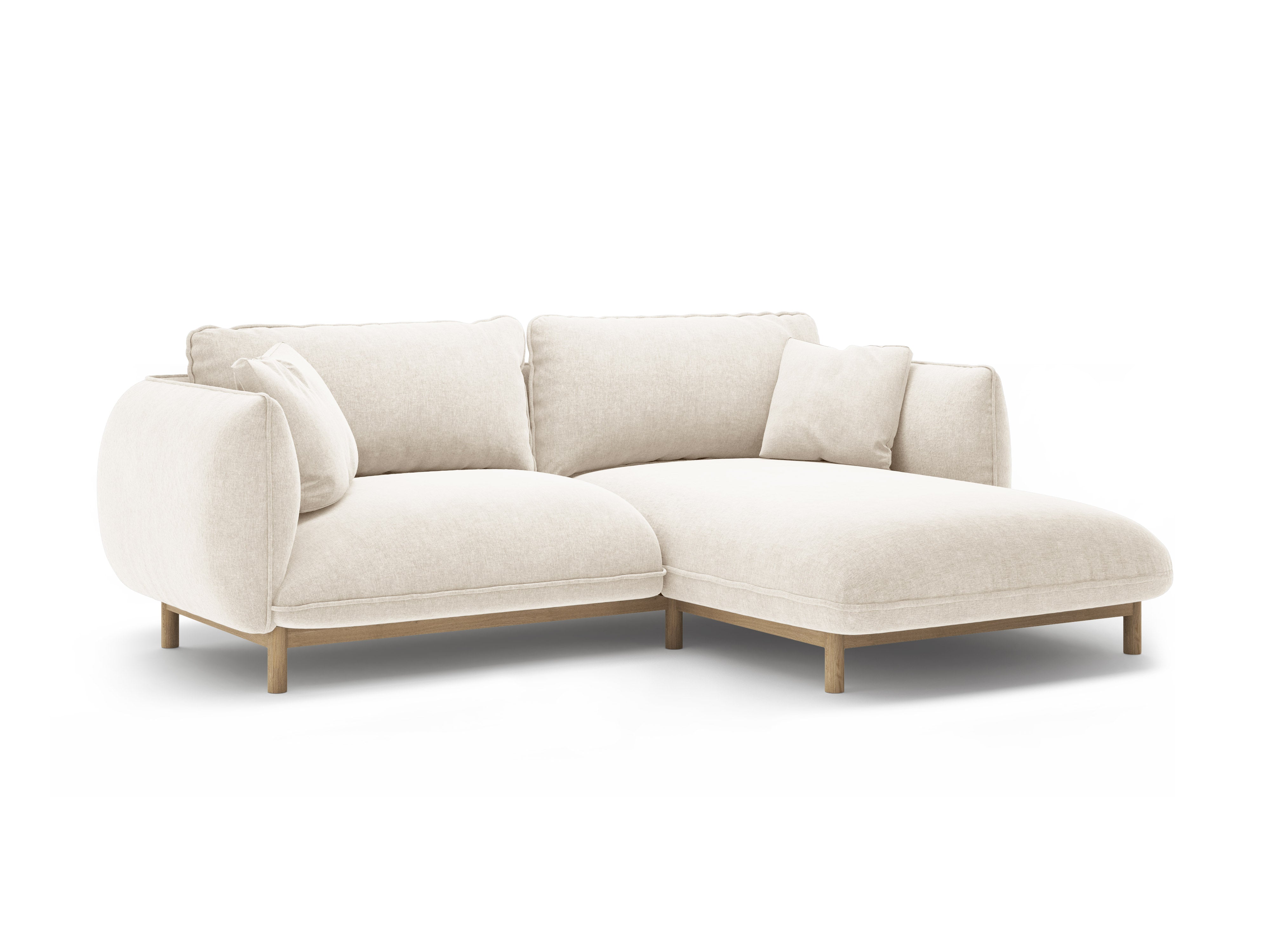 Eckgarnitur Ada, 220x179cm, Material: Strukturstoff