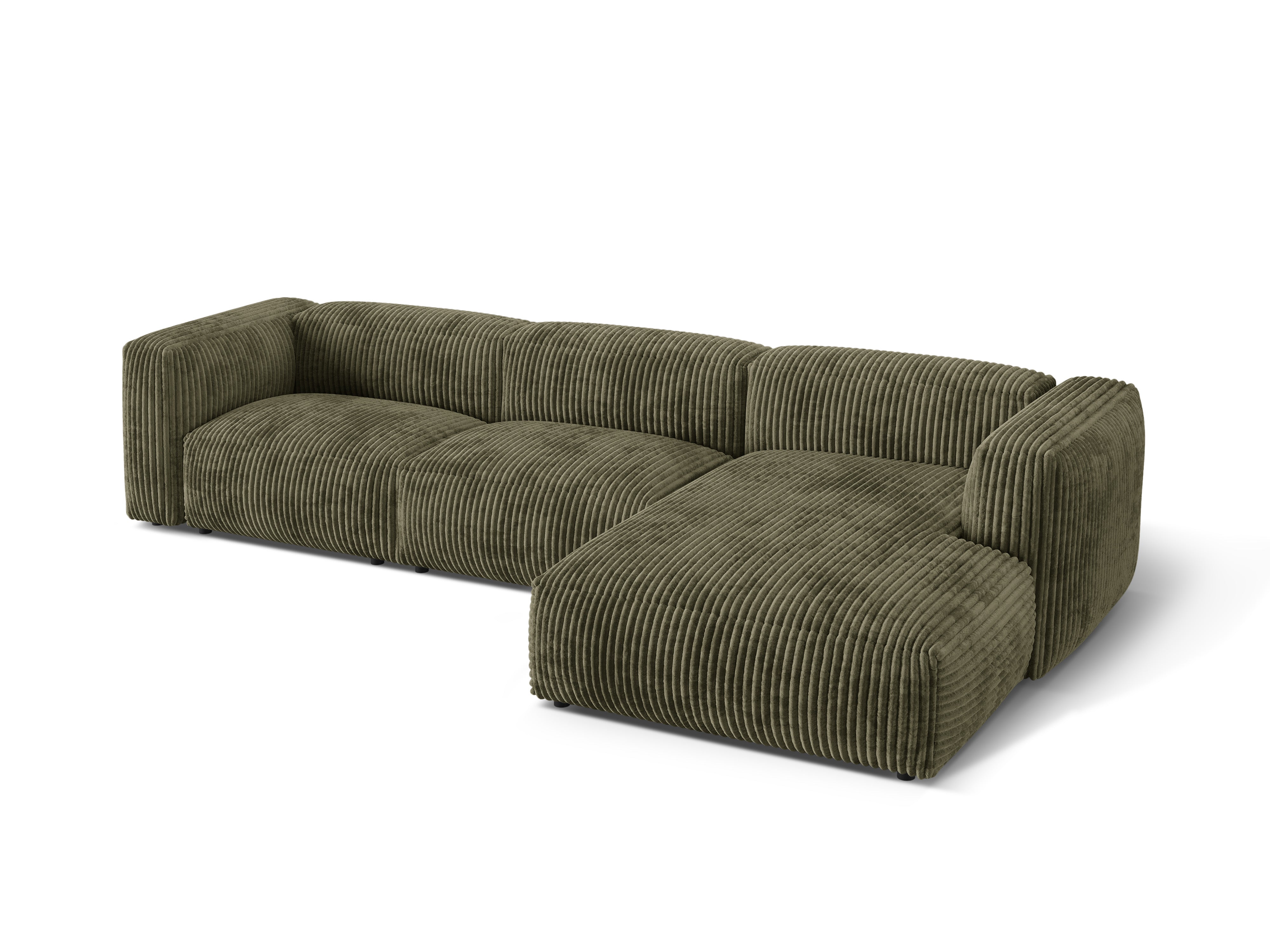 Martina Ecksofa, 280x176cm, Material: Cord