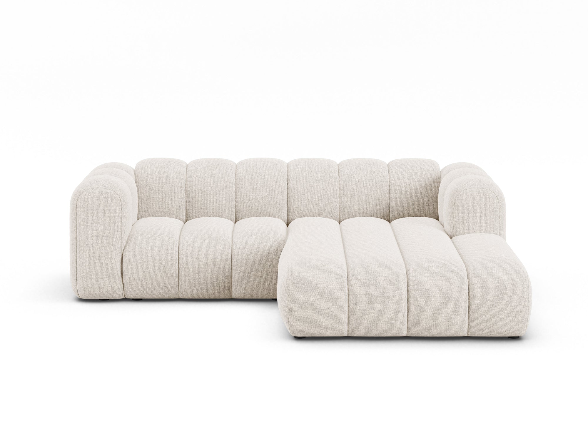 Ecksofa Lupine 230x177cm, Material: Chenille Eden