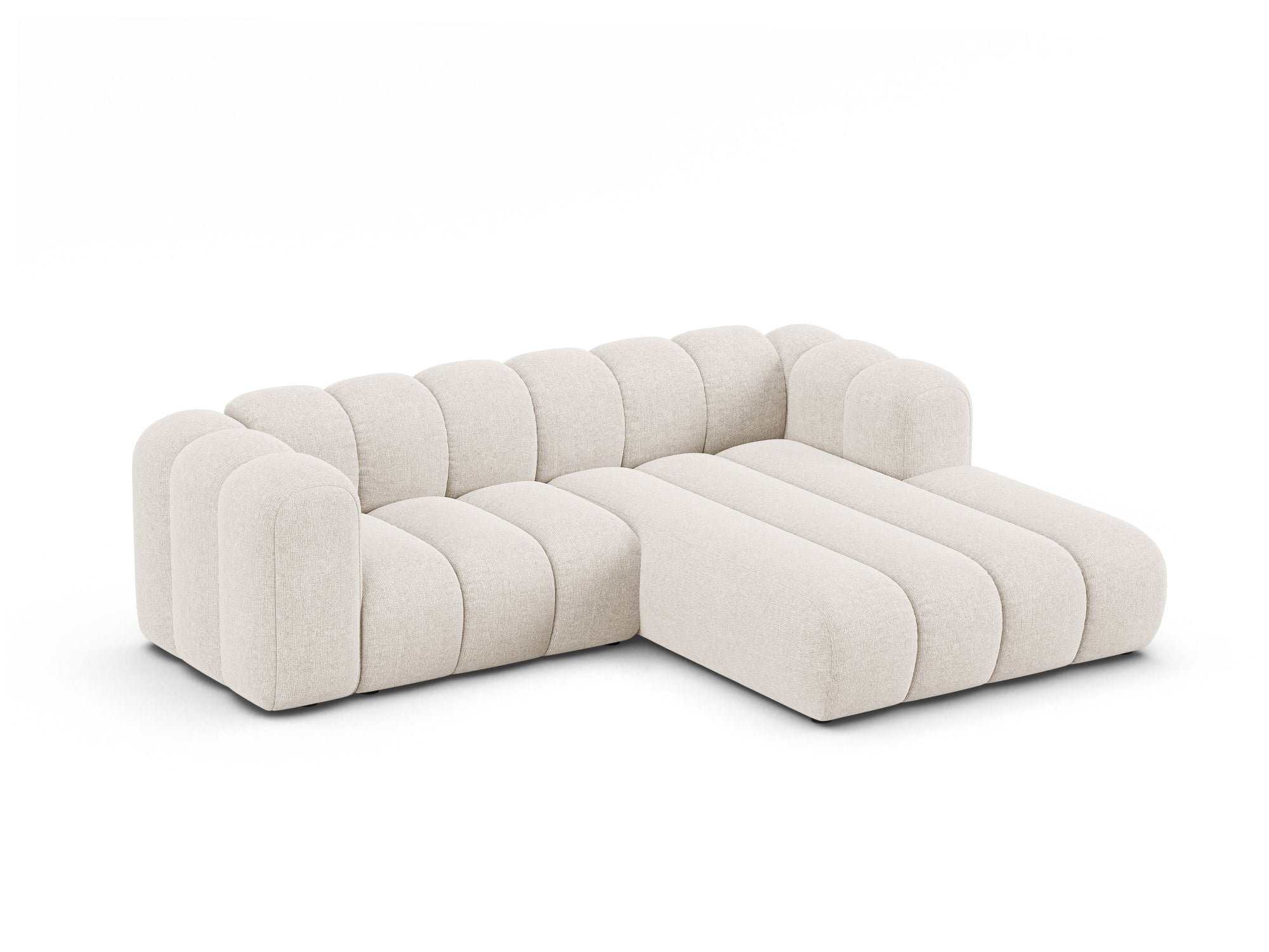 Ecksofa Lupine 230x177cm, Material: Chenille Eden