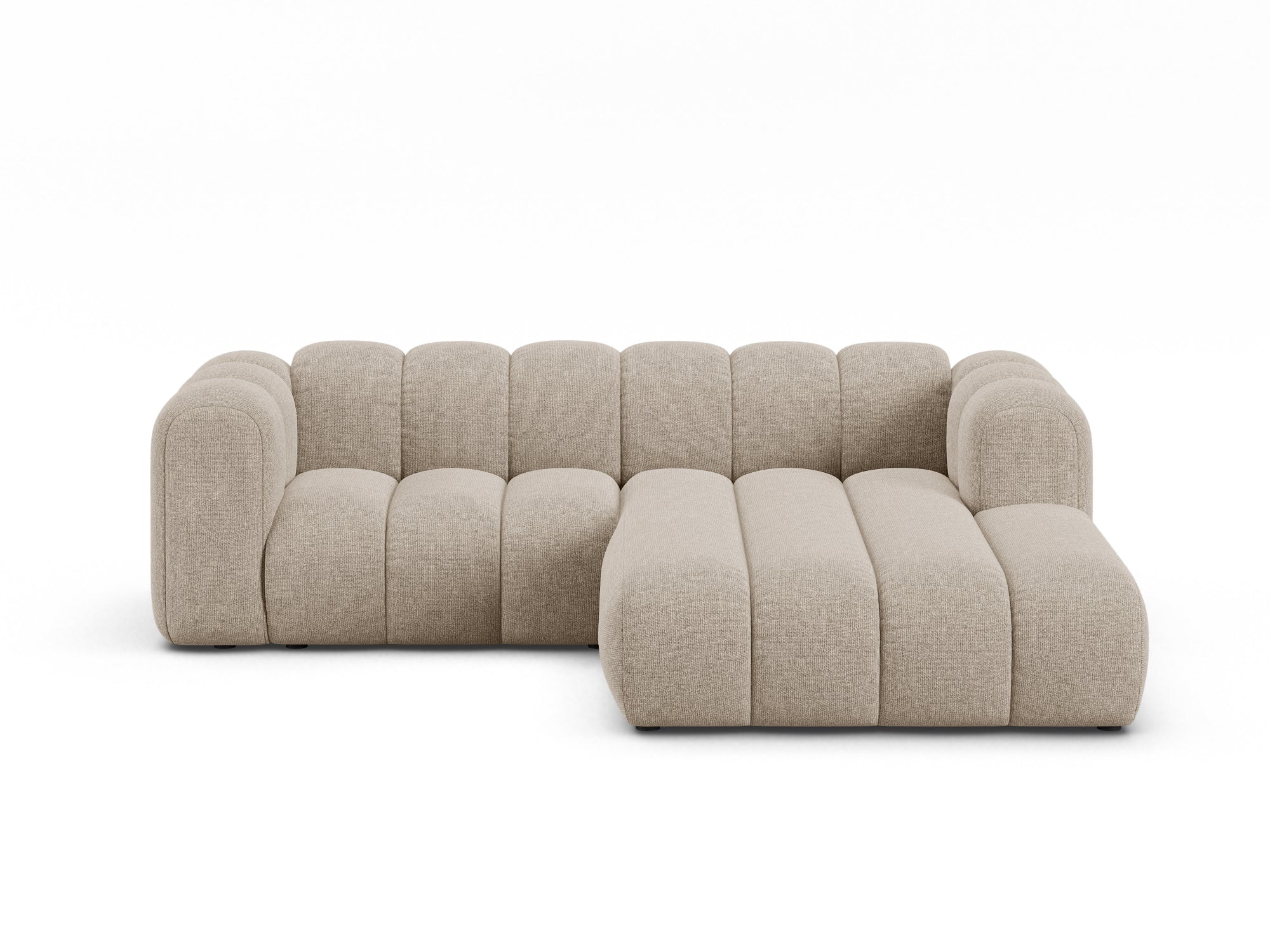 Ecksofa Lupine 230x177cm, Material: Chenille Eden