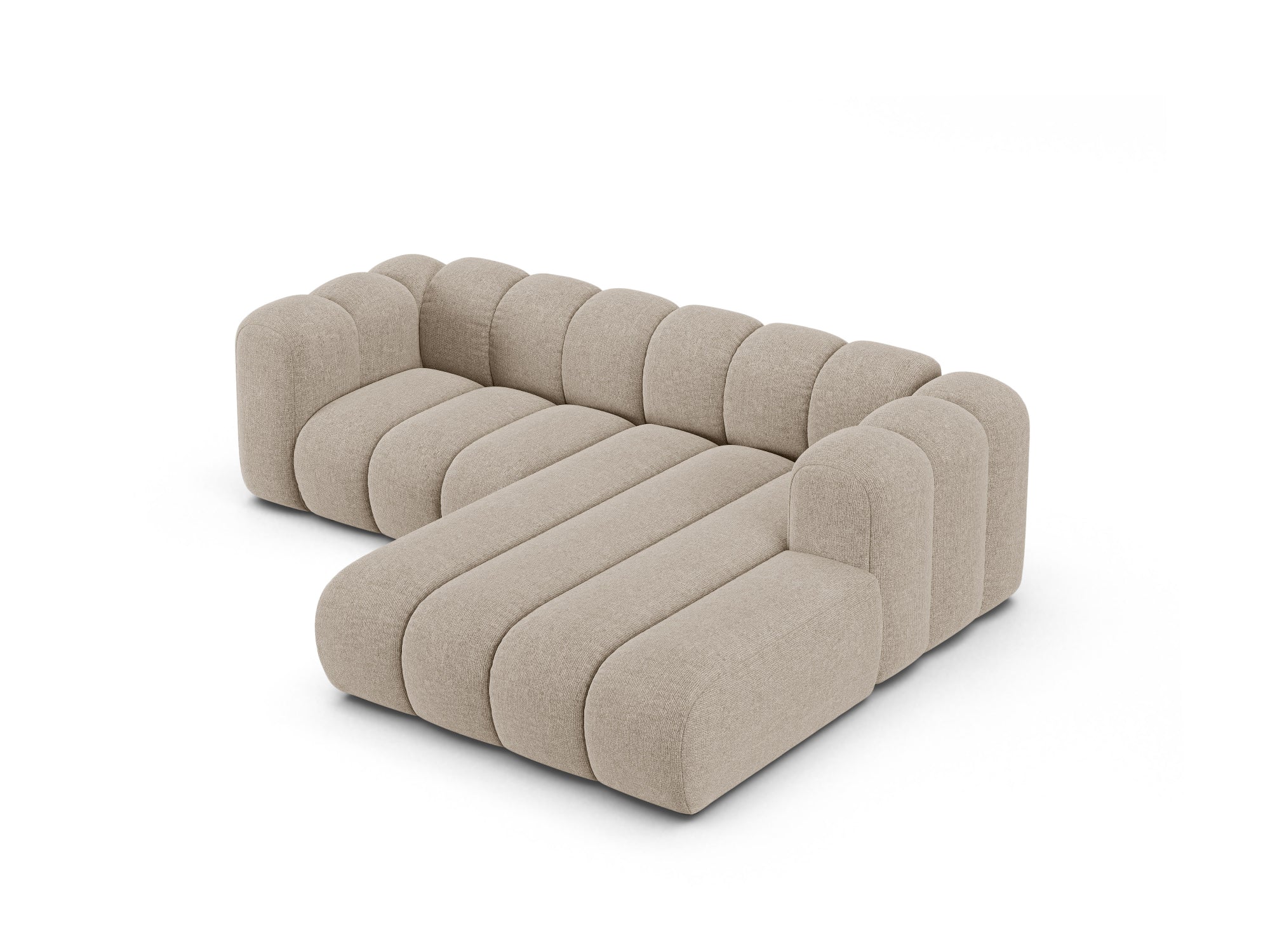 Ecksofa Lupine 230x177cm, Material: Chenille Eden