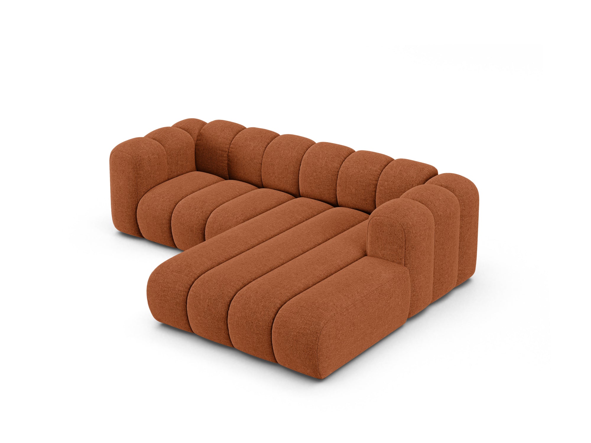 Ecksofa Lupine 230x177cm, Material: Chenille Eden