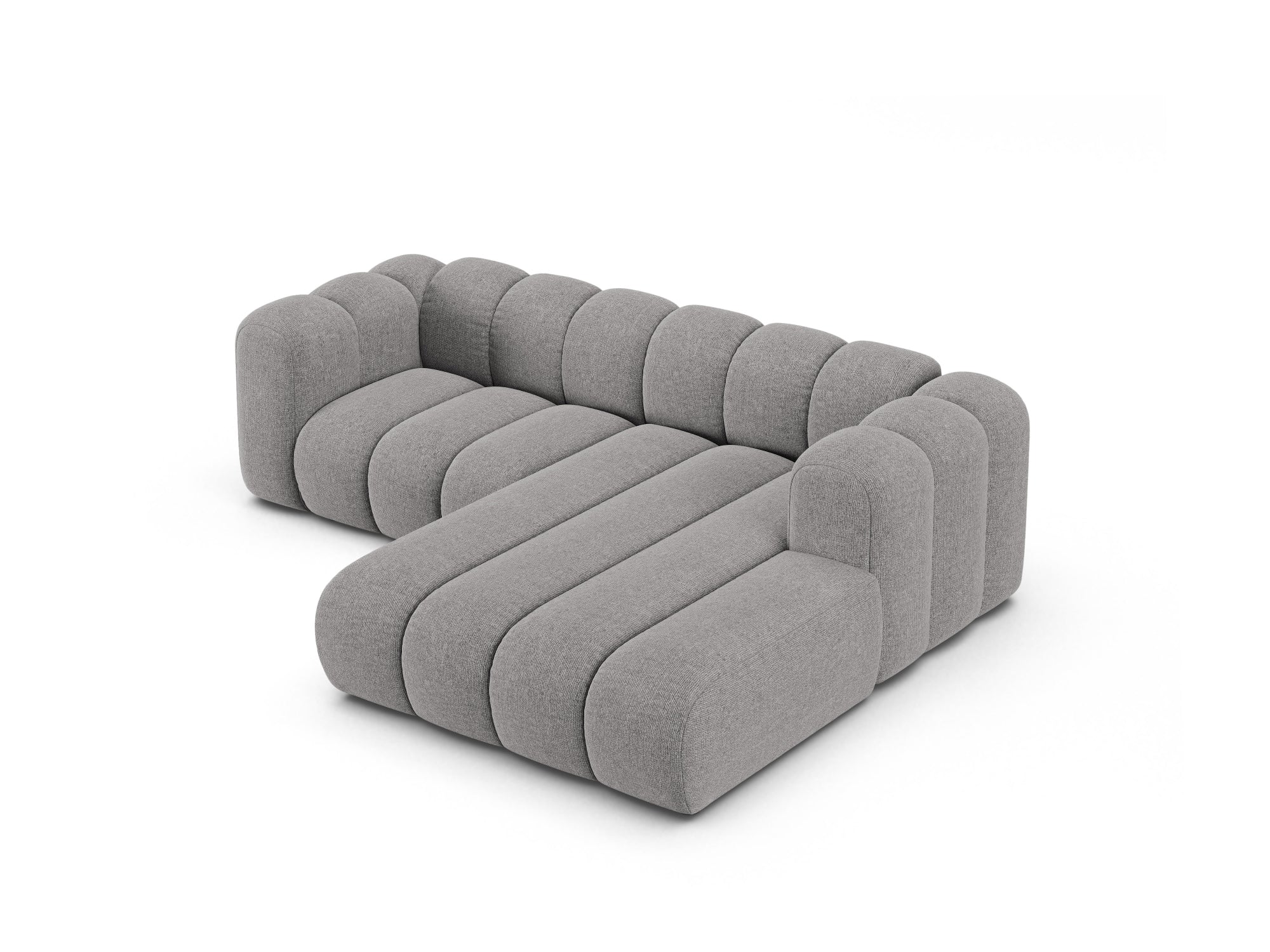 Ecksofa Lupine 230x177cm, Material: Chenille Eden