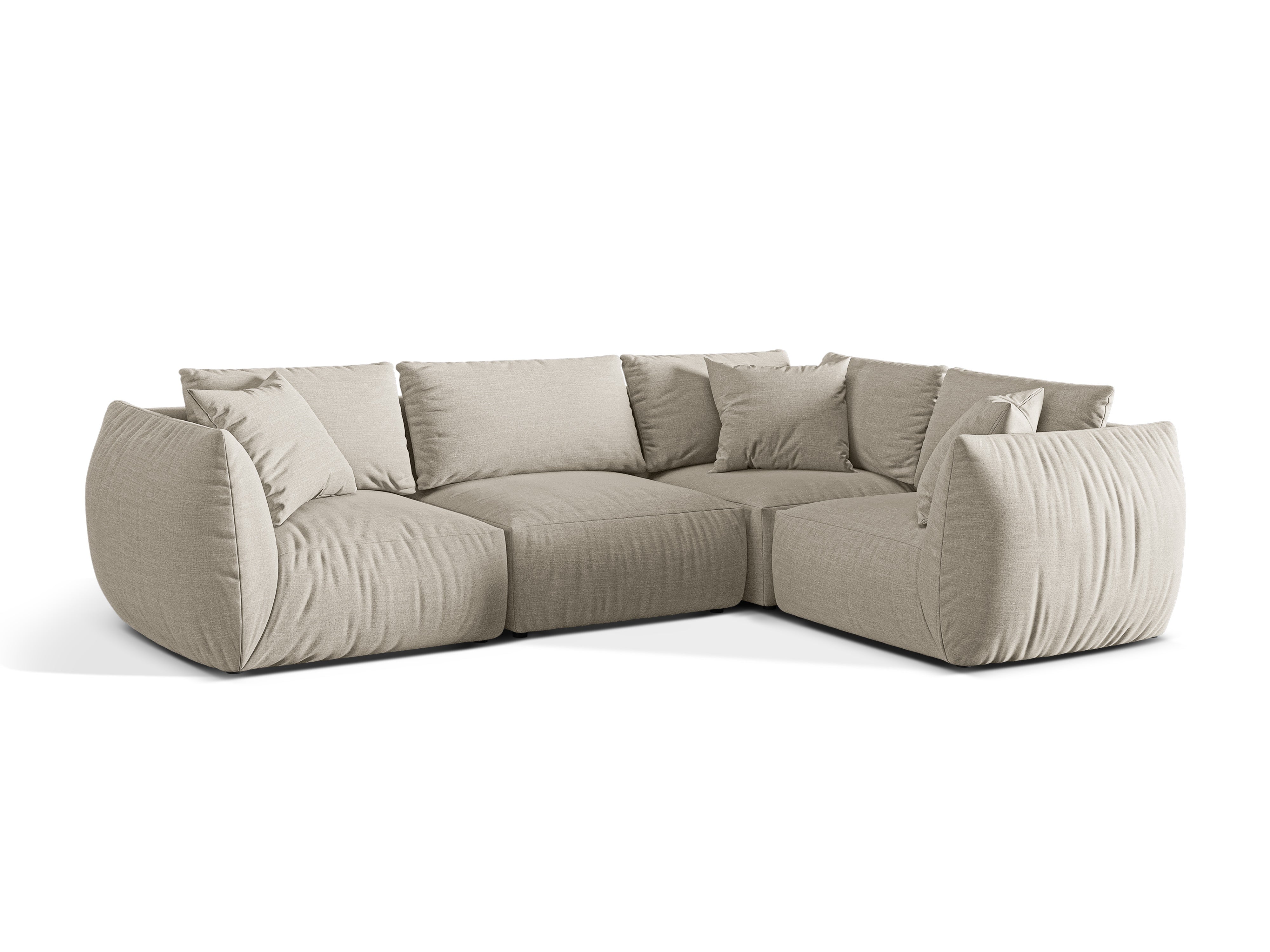 Ecksofa Chris 295x210cm, Material: Strukturstoff