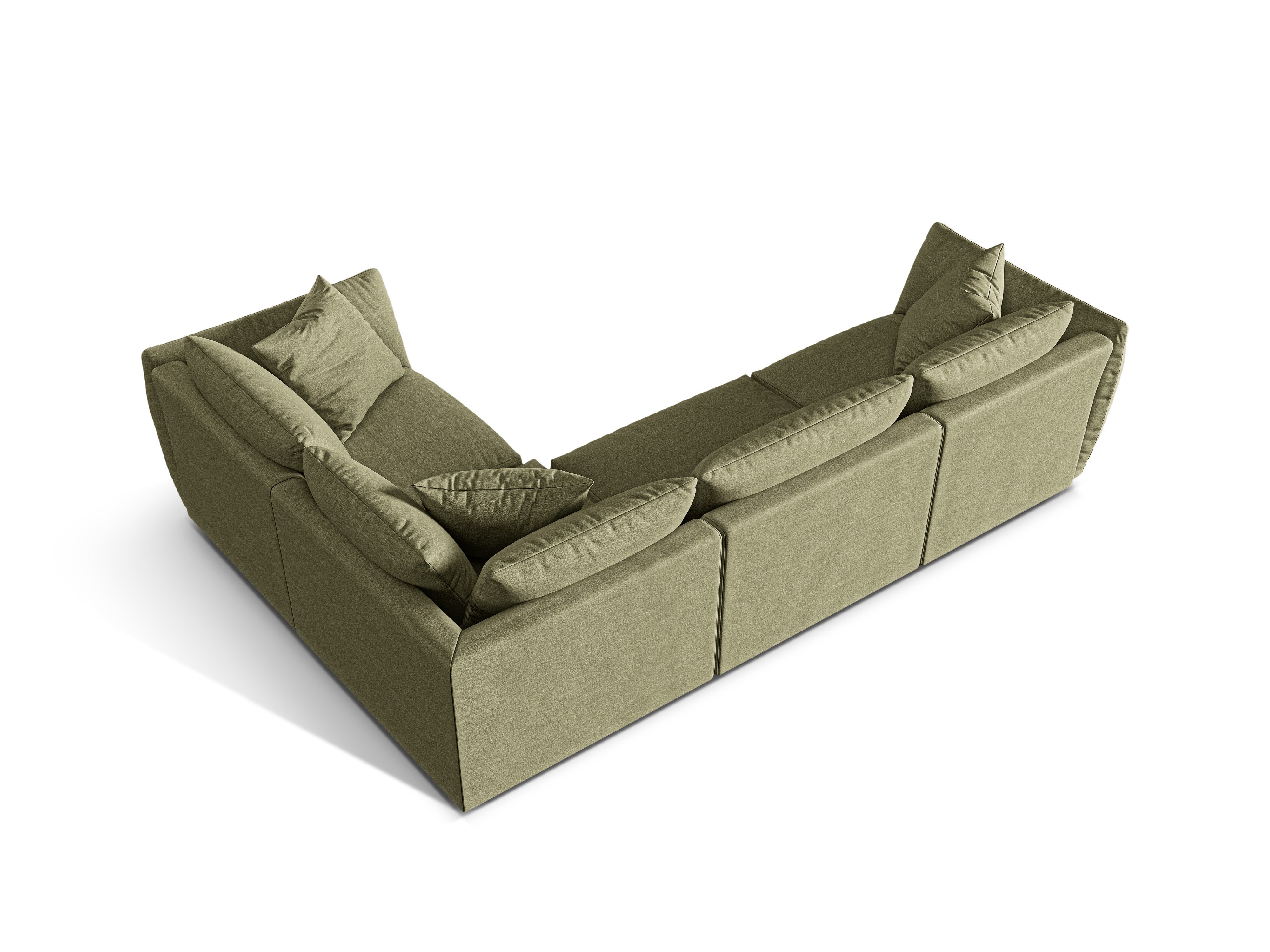 Ecksofa Chris 295x210cm, Material: Strukturstoff