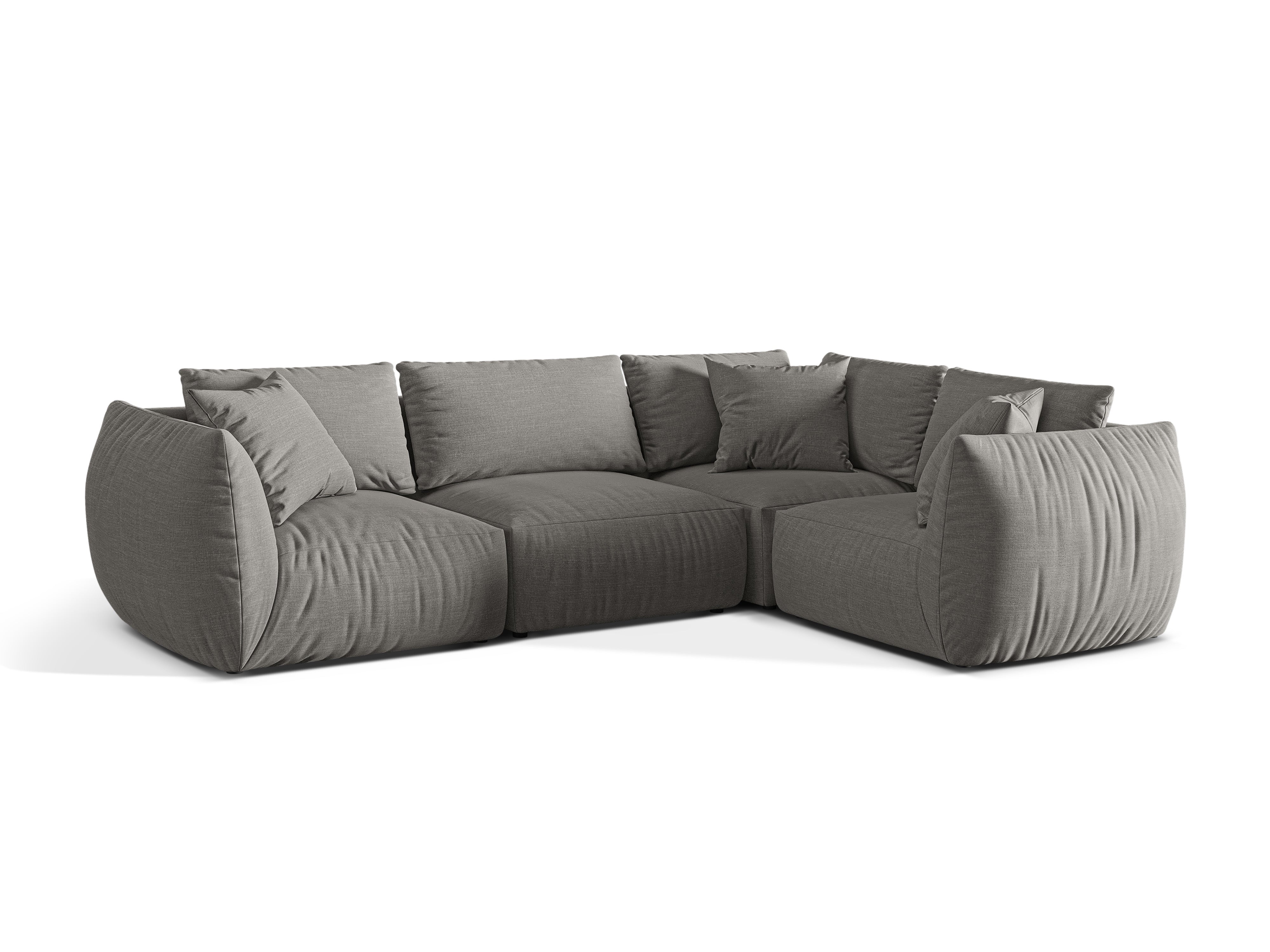 Ecksofa Chris 295x210cm, Material: Strukturstoff