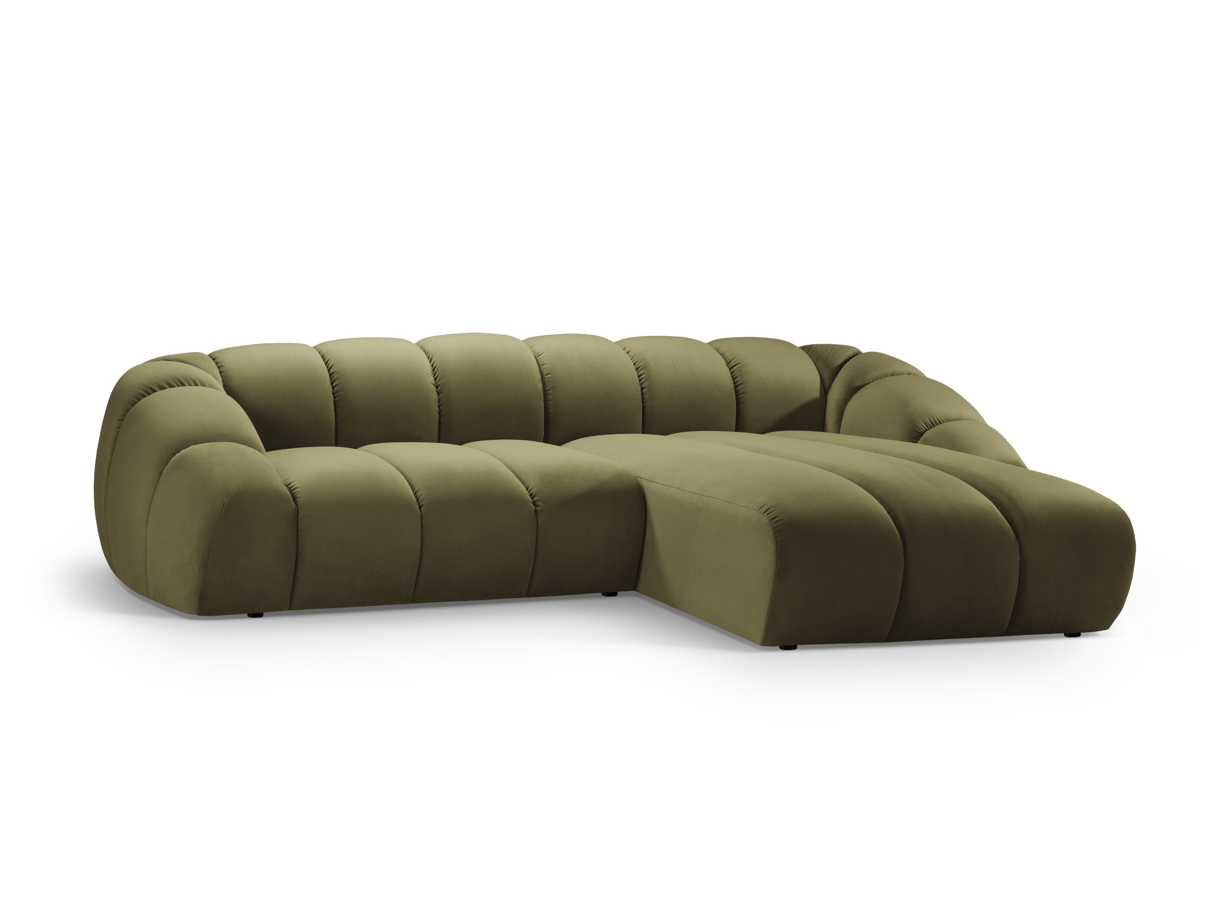 Ecksofa Diana 334x182cm, Material: Samt