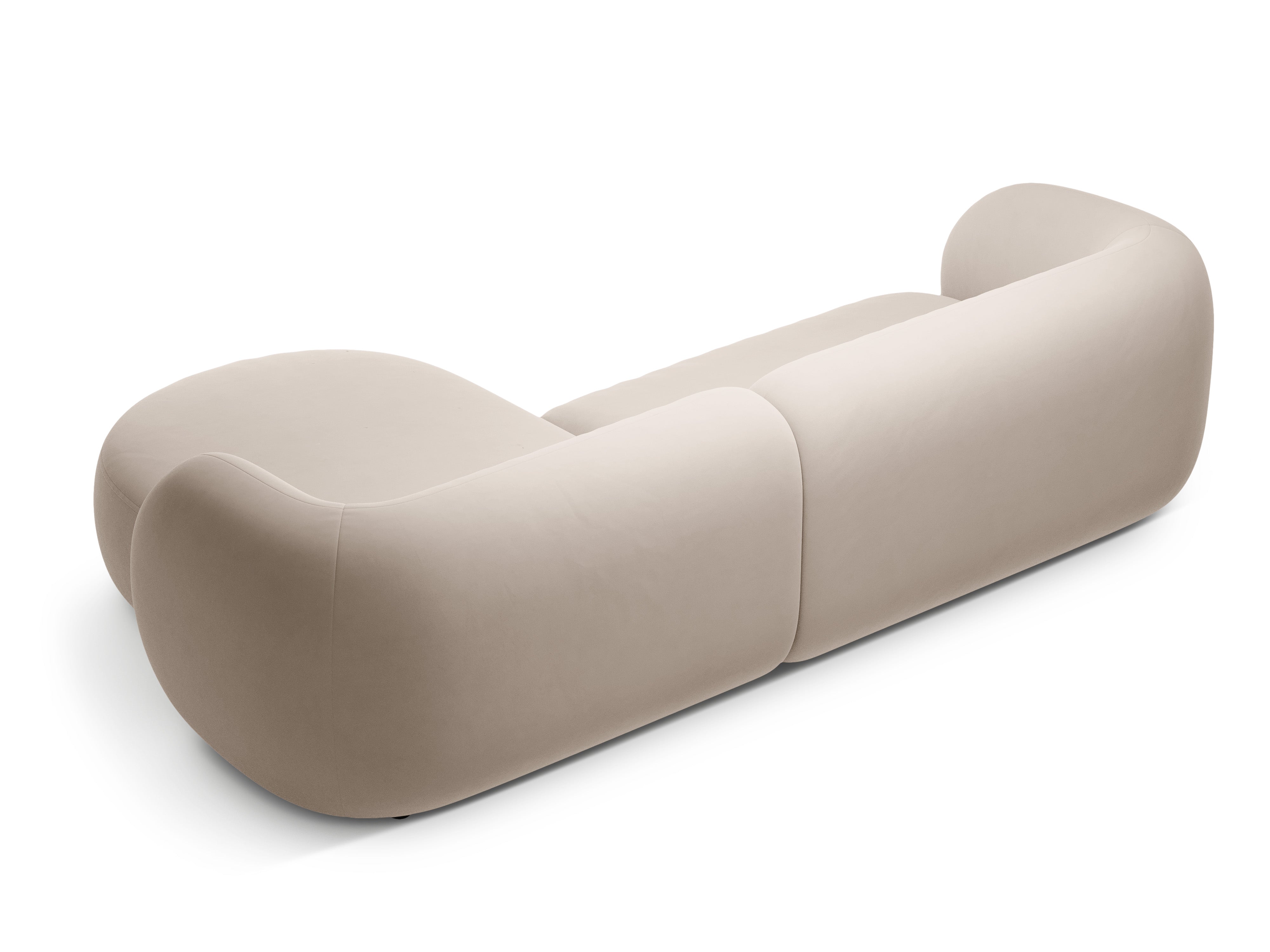 Ecksofa Kate, 285x176cm, Material: Samt