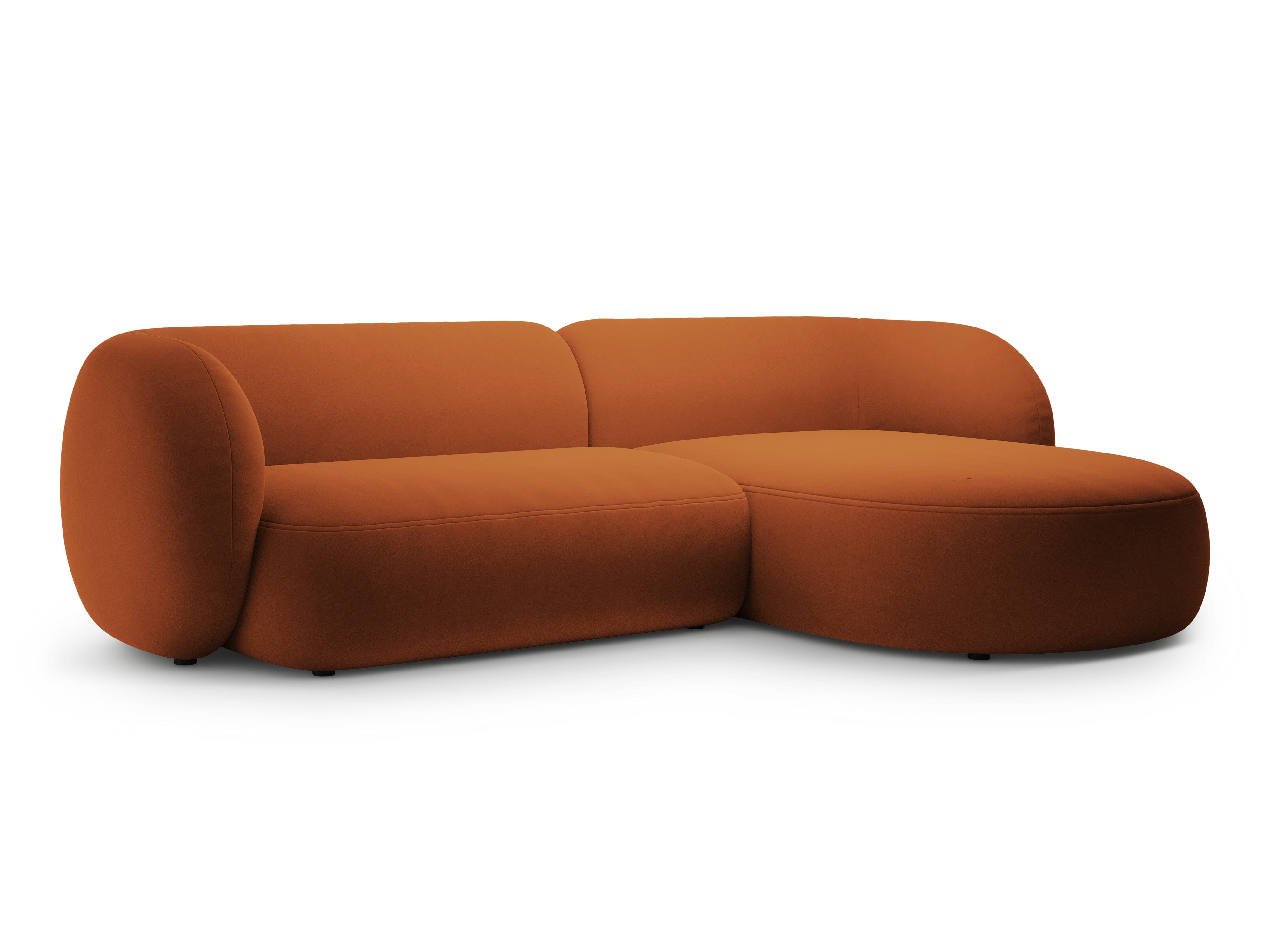 Ecksofa Kate, 285x176cm, Material: Samt