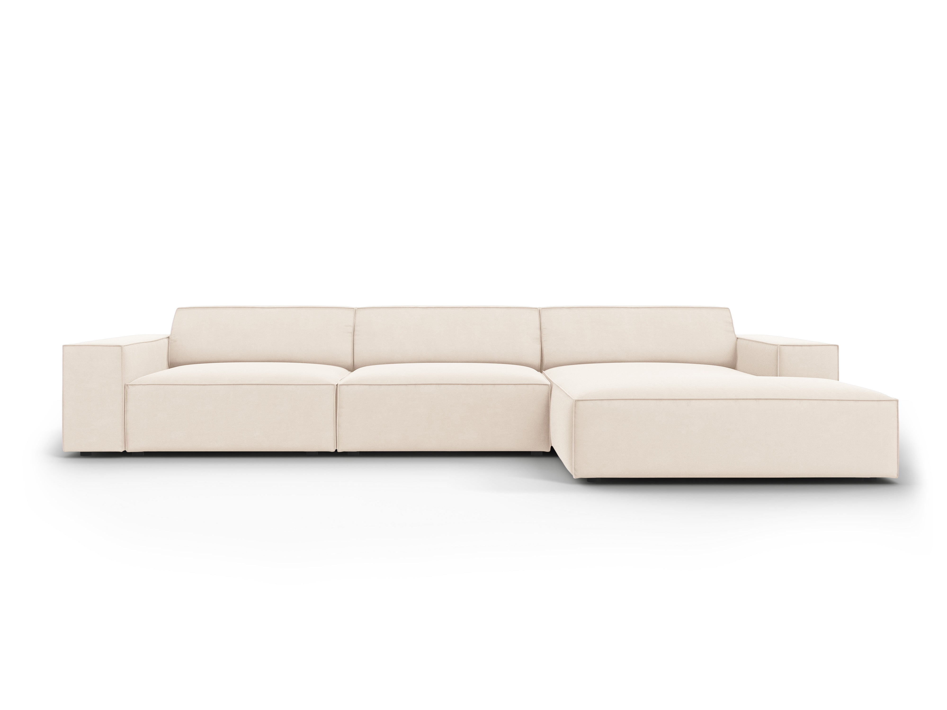 Ecksofa Jodie 284x166cm, Material: Samt