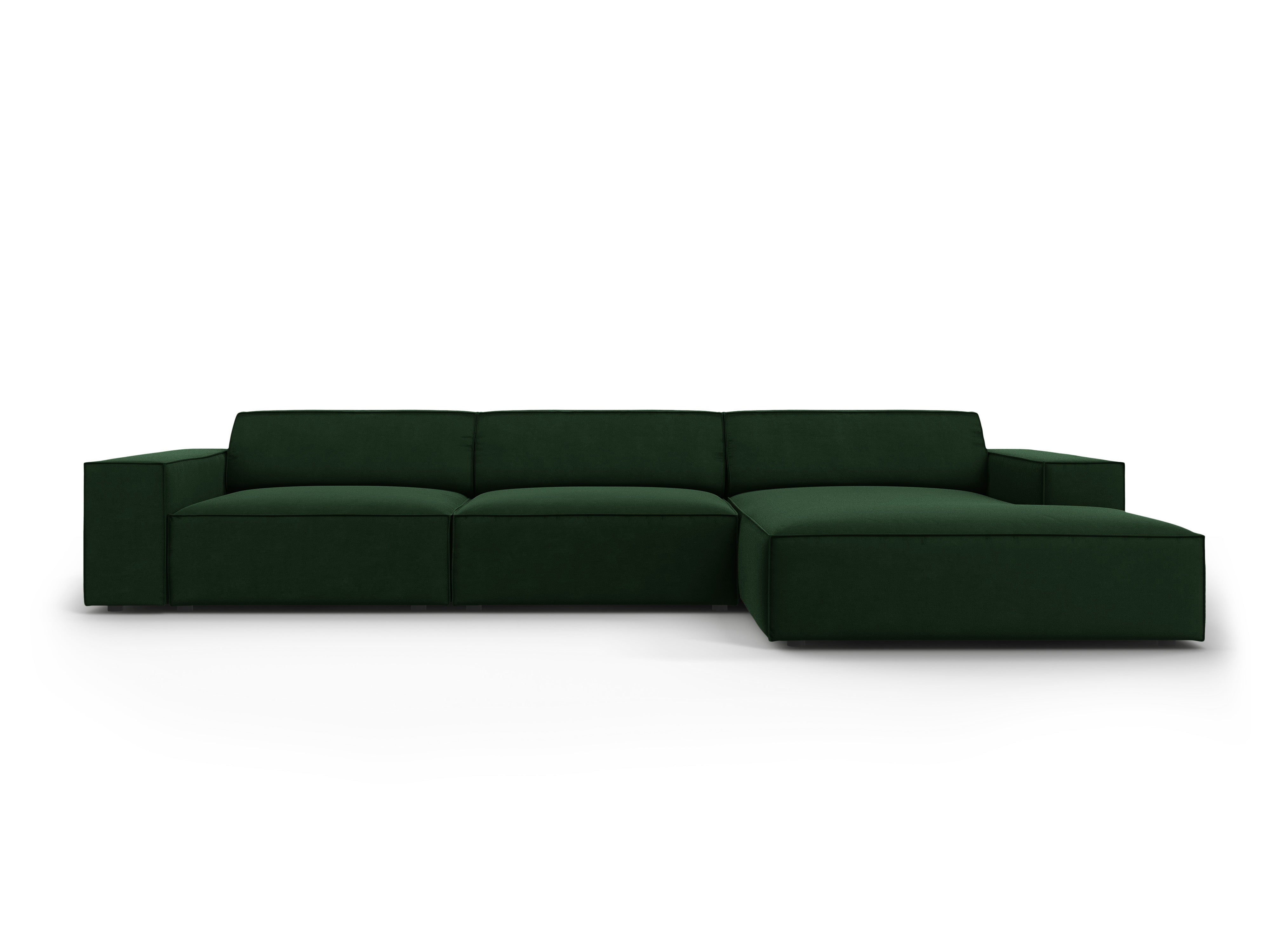 Ecksofa Jodie 284x166cm, Material: Samt