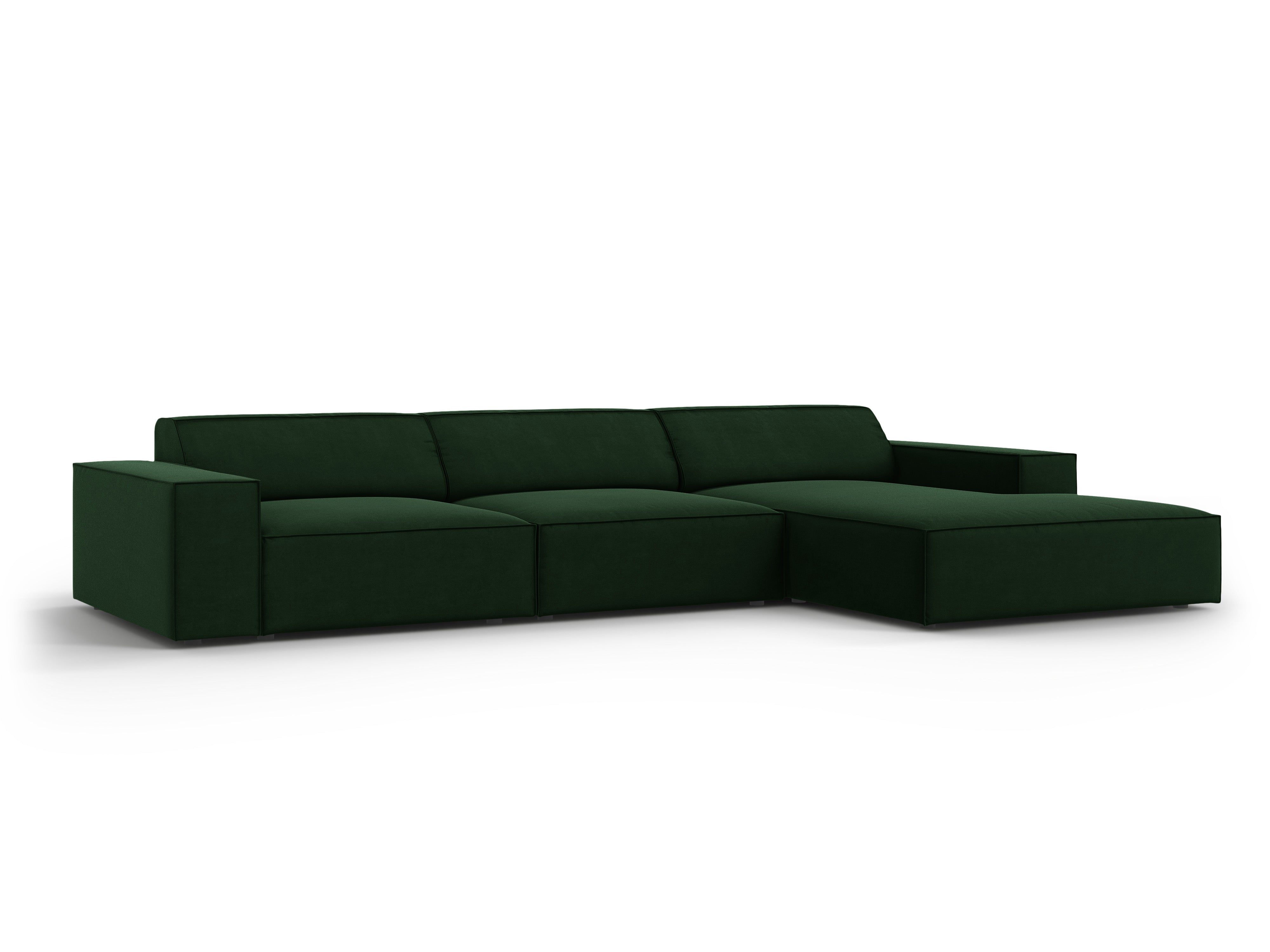 Ecksofa Jodie 284x166cm, Material: Samt