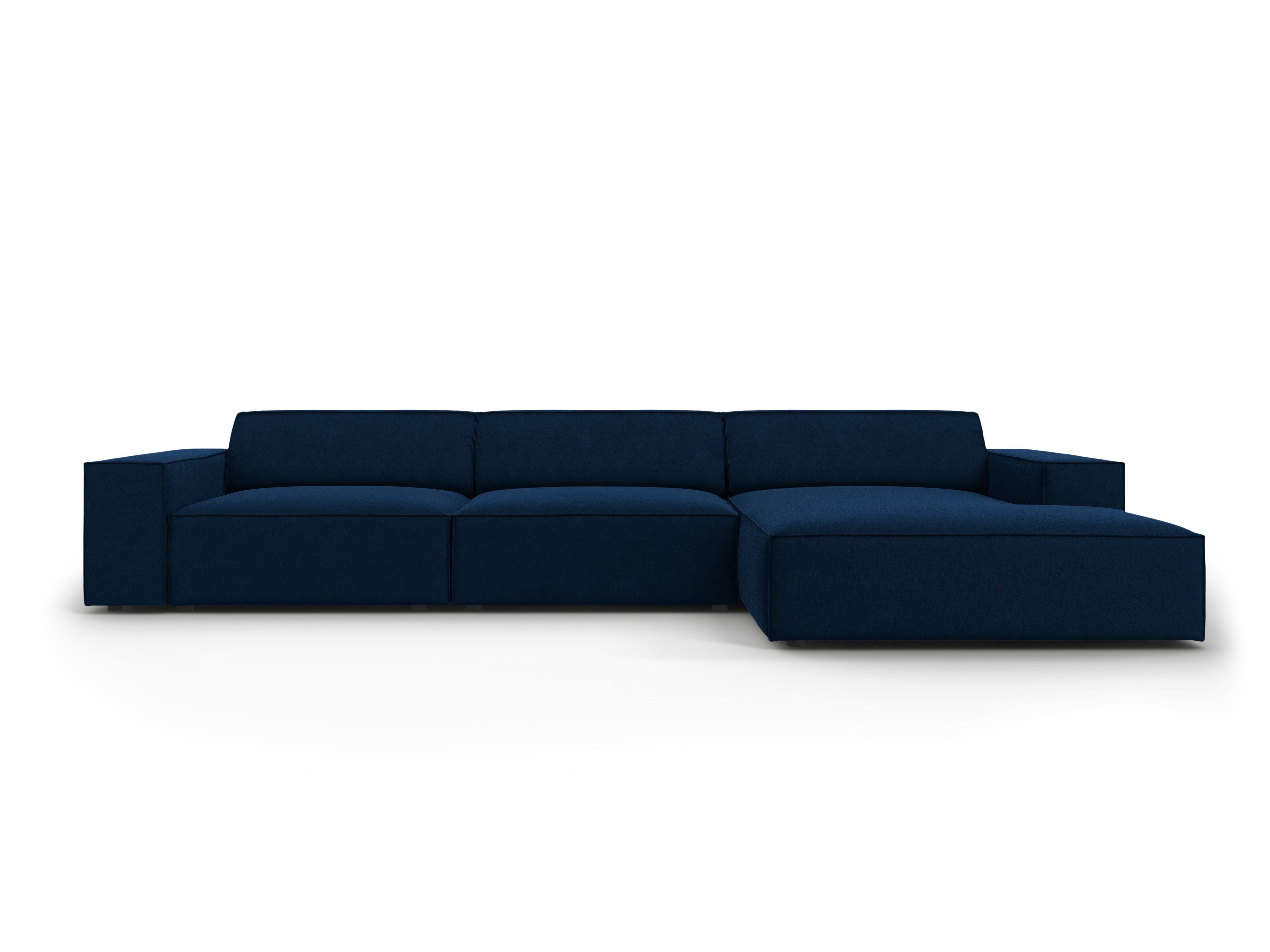 Ecksofa Jodie 284x166cm, Material: Samt