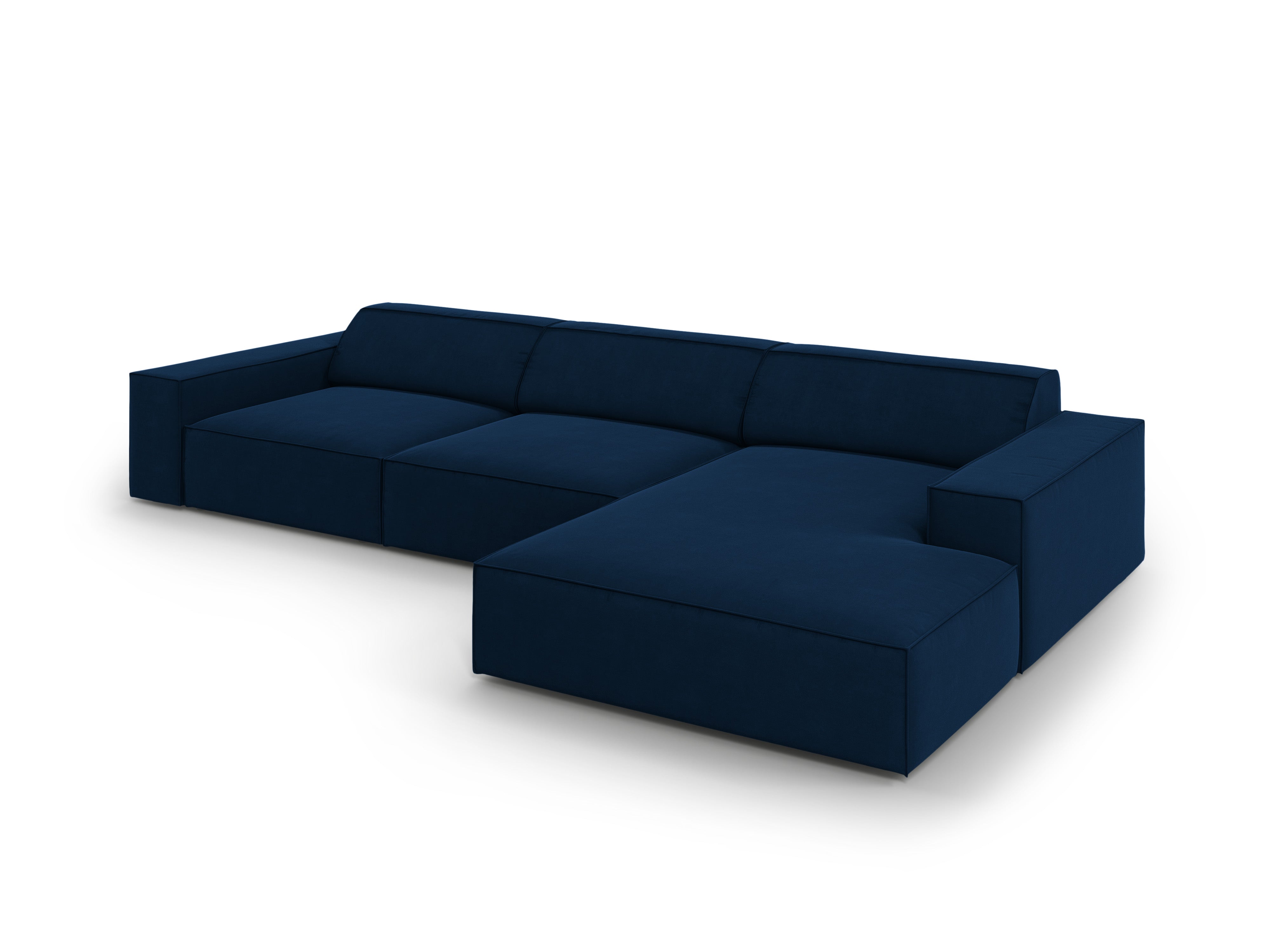 Ecksofa Jodie 284x166cm, Material: Samt