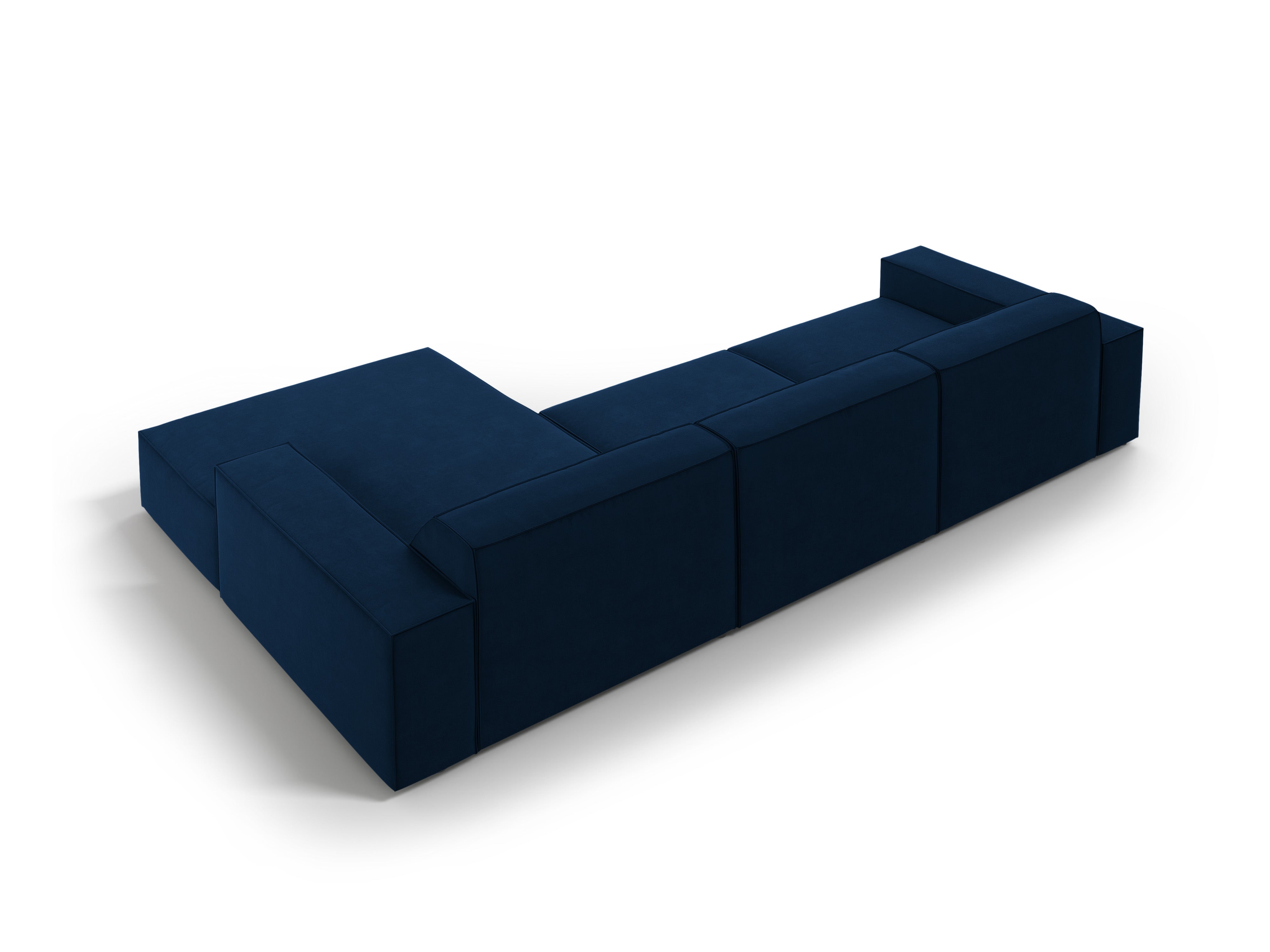 Ecksofa Jodie 284x166cm, Material: Samt